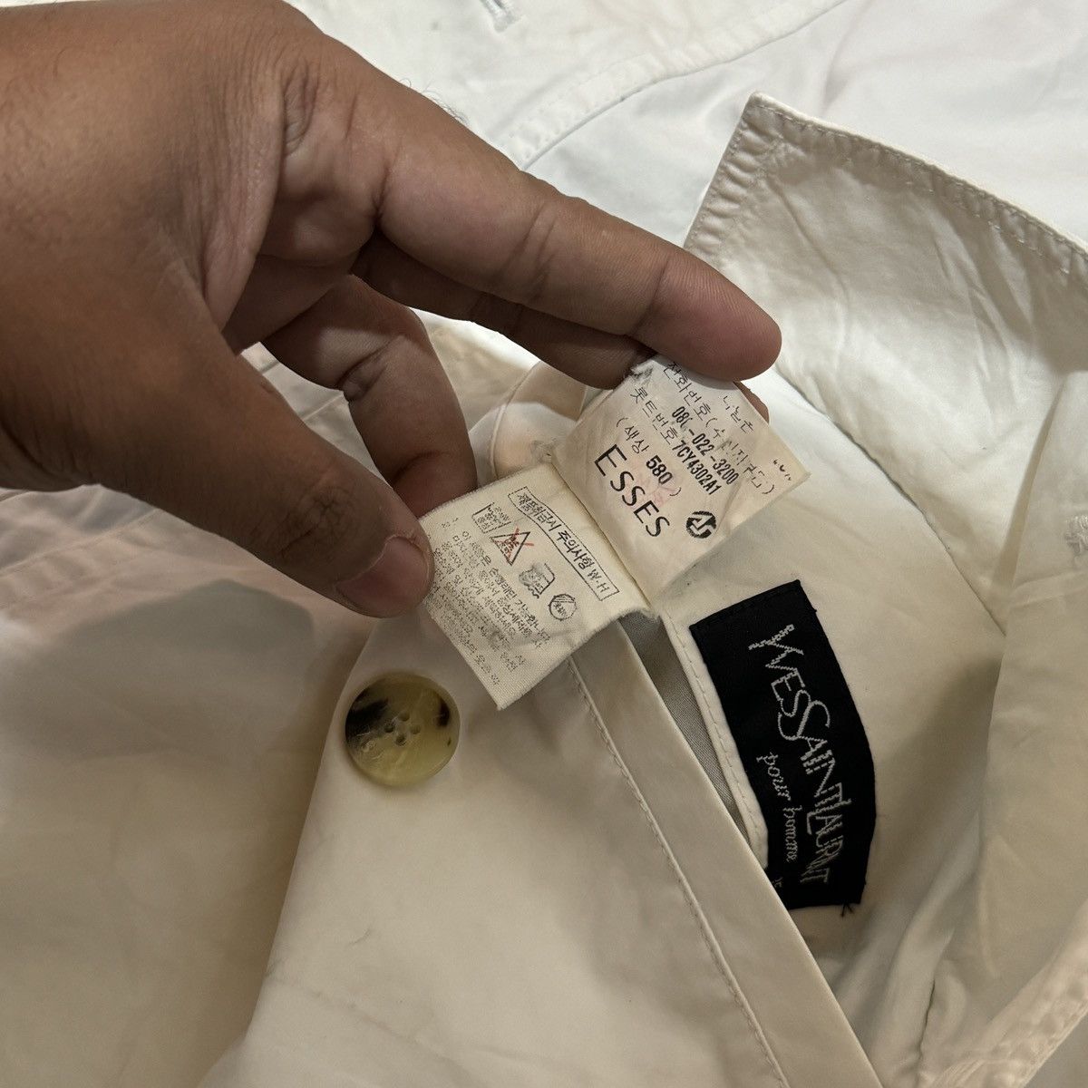 Saint Laurent Paris × Yves Saint Laurent Yves Saint Laurent Two Tone Reversible Parka Jacket Size US M / EU 48-50 / 2 - 19 Thumbnail