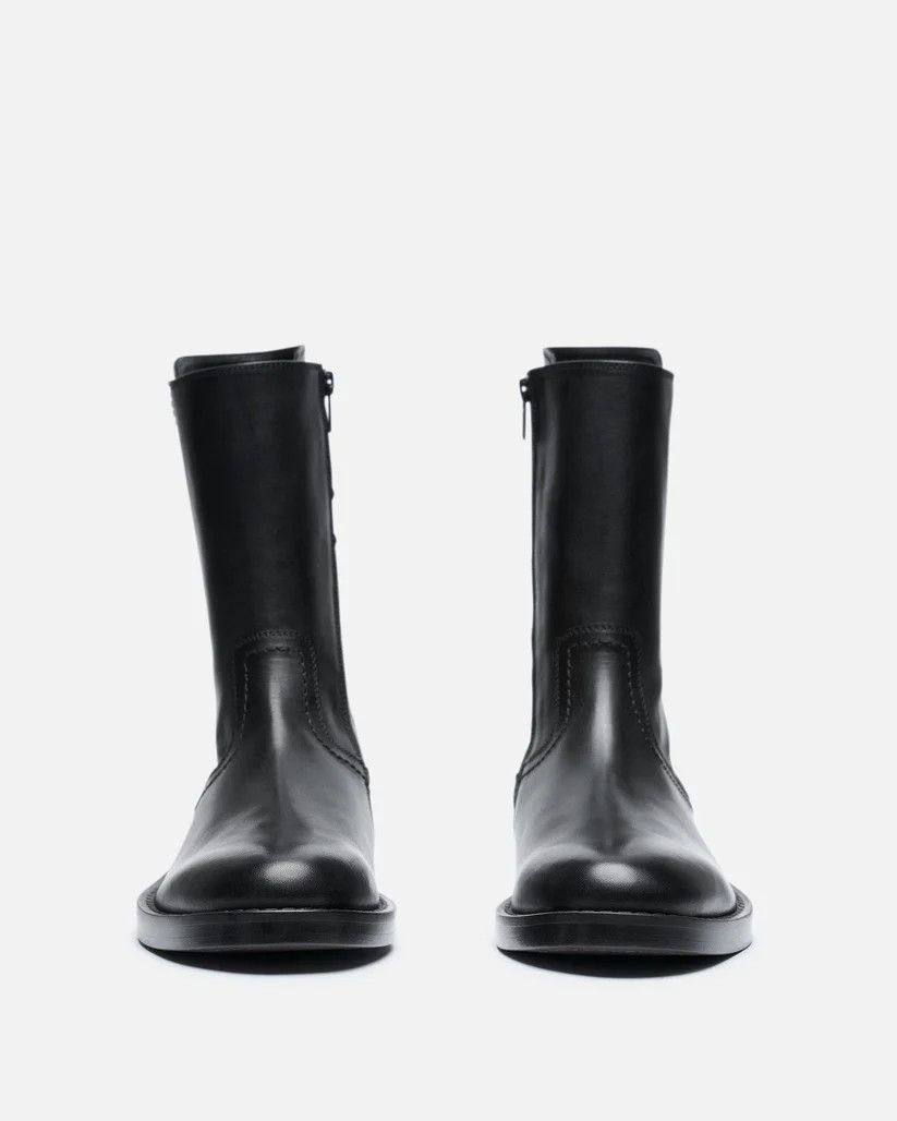 Ann Demeulemeester o1s1v1r1oon0825 Heiko Laced Back Ankle Boots in Black Size US 10.5 / EU 43-44 - 4 Thumbnail