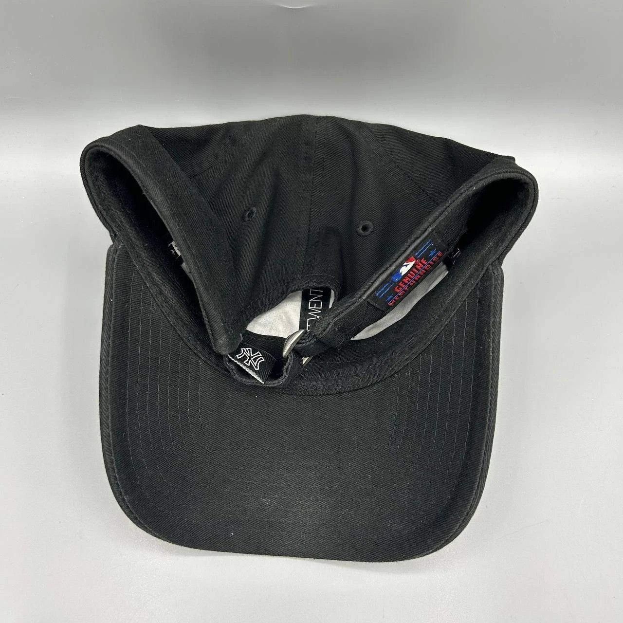 New Era New York Yankees Hat Men Black Embroidered MLB Strap Back Size ONE SIZE - 6 Thumbnail