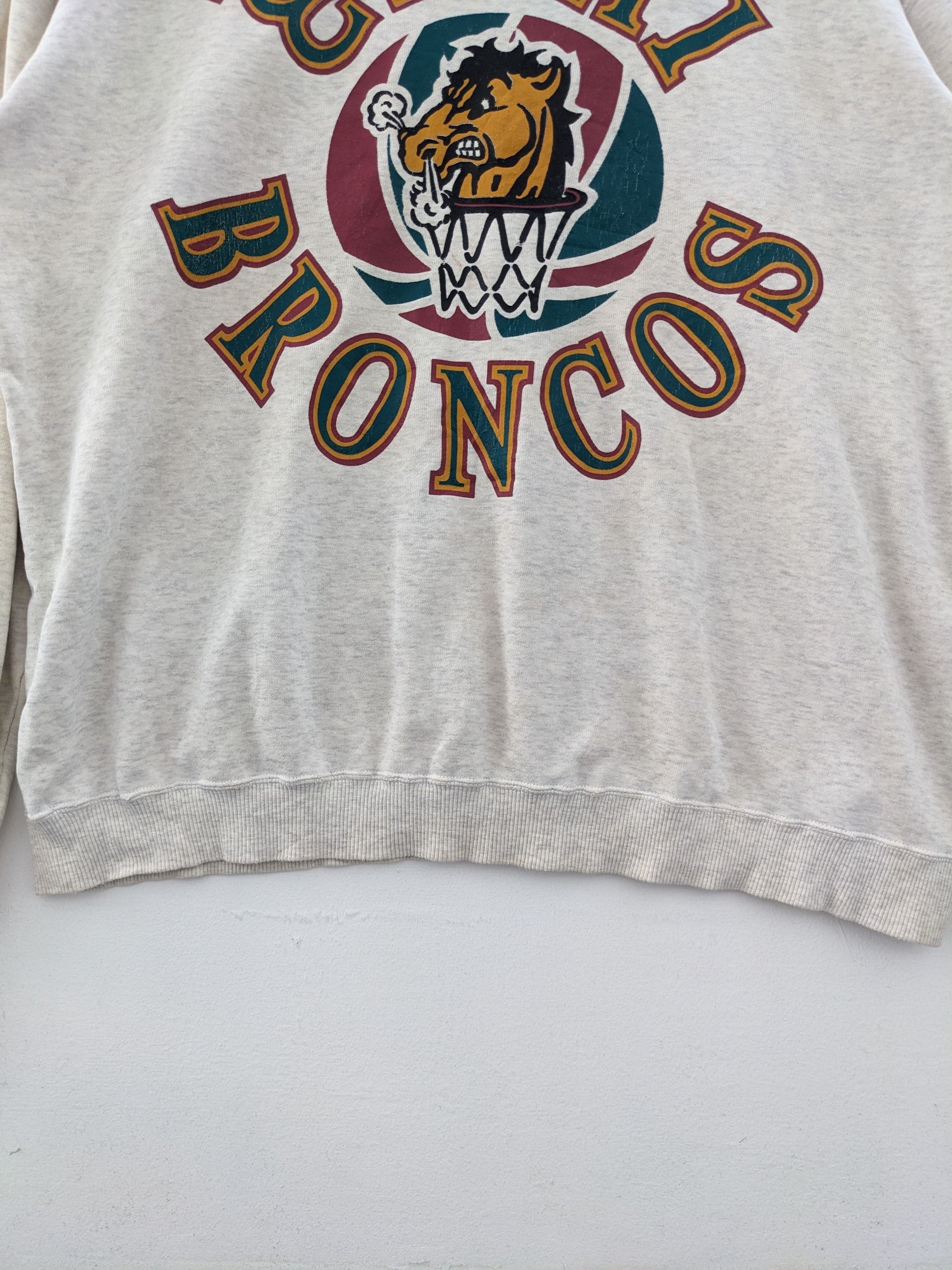 Japanese Brand × NBA × Vintage Vintage NBA Sweatshirt Distressed Size US XL / EU 56 / 4 - 8 Thumbnail