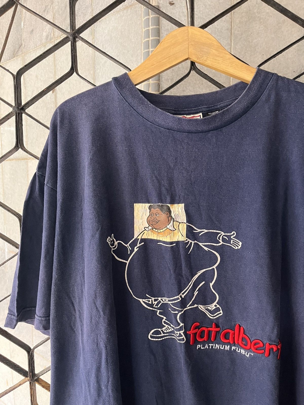 Fubu Vintage Platinum Fubu Fat Albert 90s Hip Hop Tshirt Size US XXL / EU 58 / 5 - 1 Thumbnail