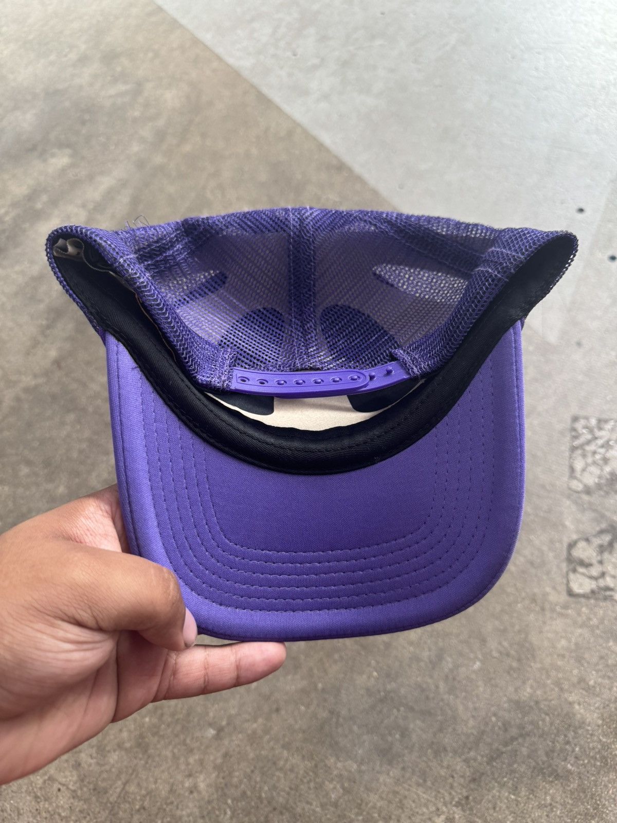 Gallery Dept. Gallery Dept. French Logo Trucker Hat Purple Size ONE SIZE - 3 Thumbnail