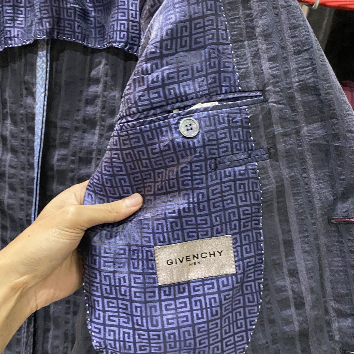 Givenchy Givenchy men vintage stripe blazer coat Size 48L - 11 Thumbnail