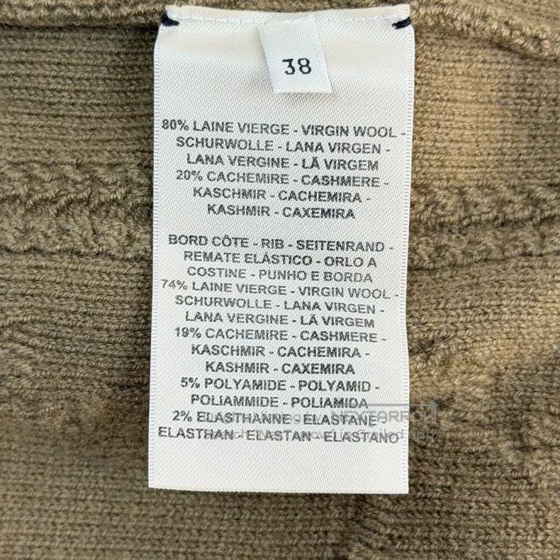 Hermes Hermes Camel Chain Pattern Wool Sweater Size XS / US 0-2 / IT 36-38 - 7 Thumbnail