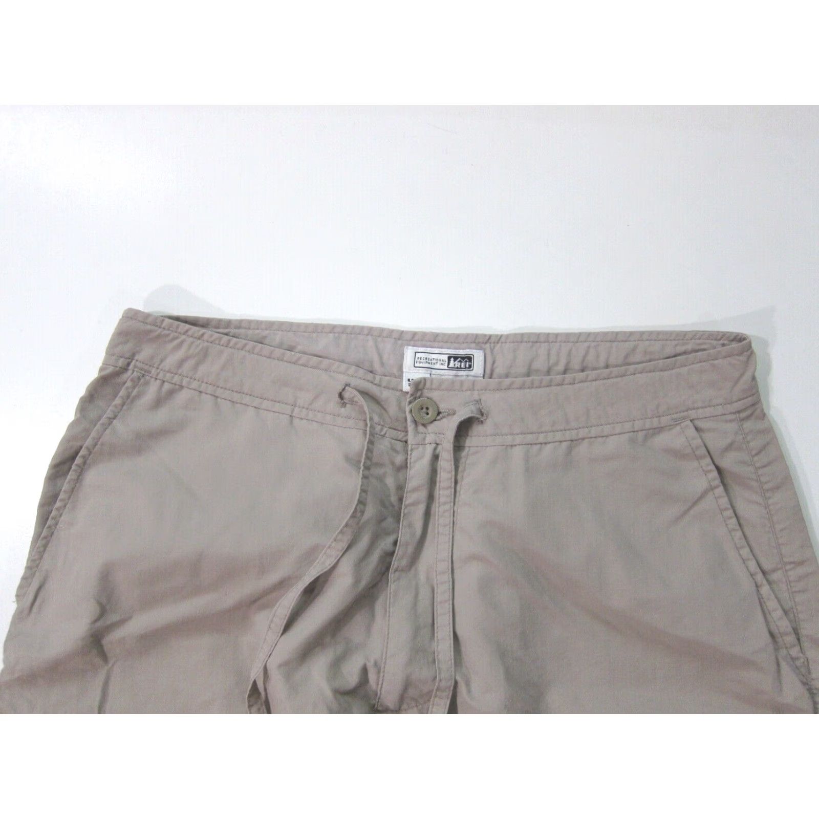 Vintage REI UPF 50+ 100% Nylon Brown Lightweight Pocket Hike Travel Capri Crop Pant 8 Size 30" / US 8 / IT 44 - 7 Thumbnail