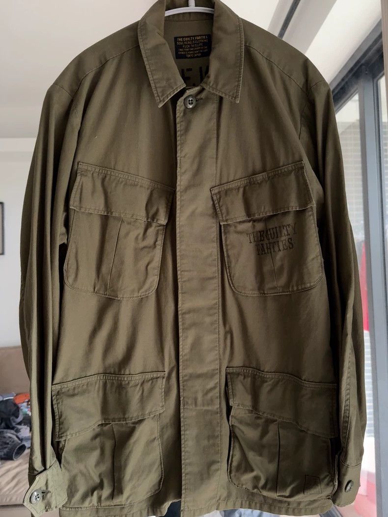 Wacko Maria Wacko Maria Fatigue Jacket Four Pocket Jacket Size US M / EU 48-50 / 2 - 1 Thumbnail