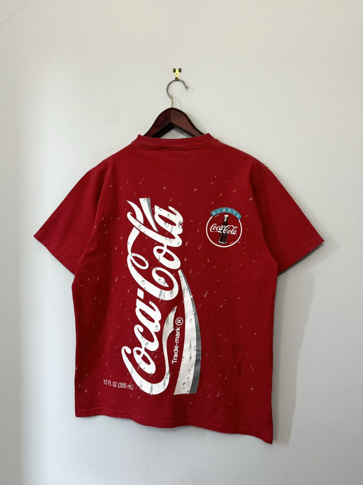 Coca Cola Vintage Coca Cola All Over Print Single Stitch 90's T-shirt Size US XL / EU 56 / 4 - 5 Thumbnail
