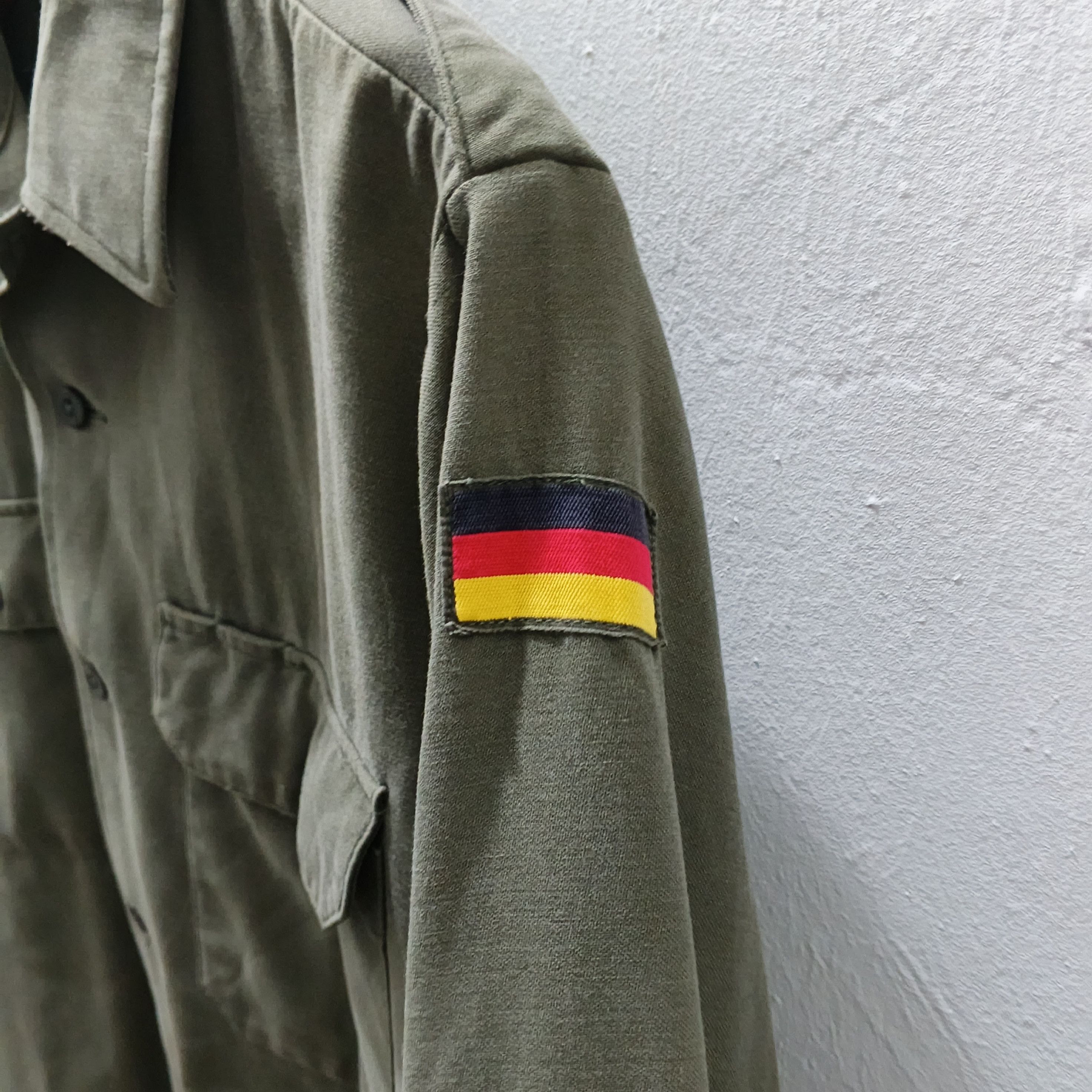 Vintage Vintage 80's Germany Army Issue OG Moleskin Jacket Size US M / EU 48-50 / 2 - 3 Thumbnail