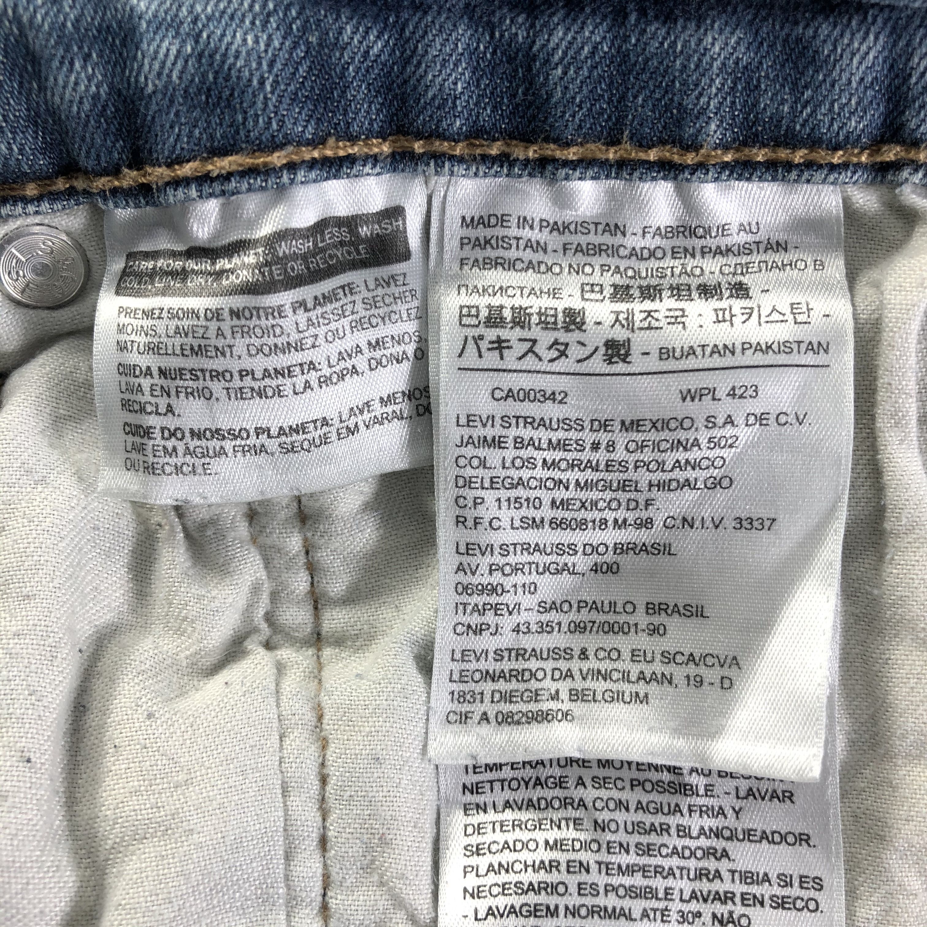 Levi's Vintage Levis 505 Jeans-J4094 Size US 33 - 10 Thumbnail
