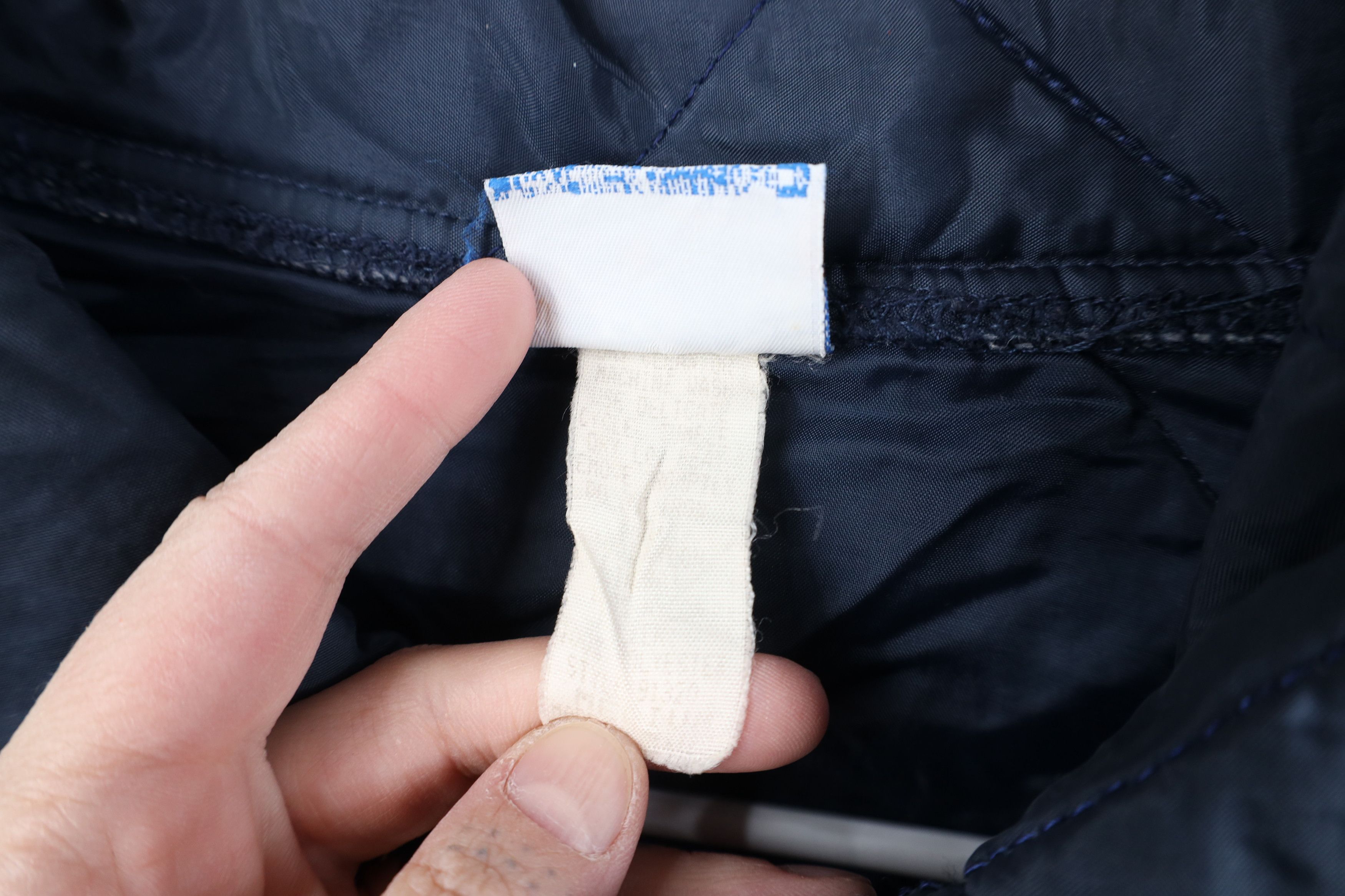 Vintage Vintage 70s Streetwear Quilted Mechanic Workwear Jacket Blue Size US M / EU 48-50 / 2 - 9 Thumbnail