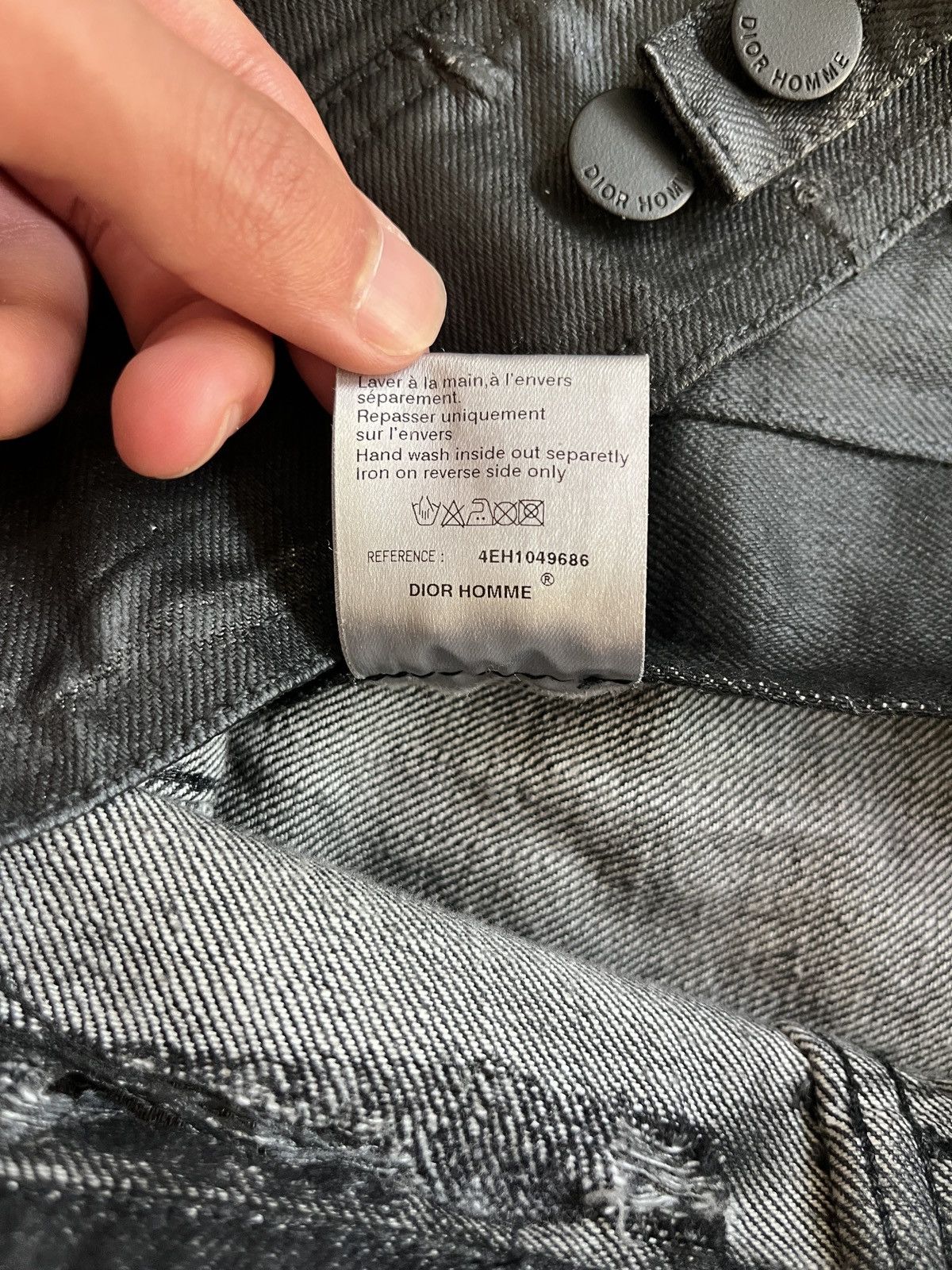 Dior Dior ss04 strip jacket Size US S / EU 44-46 / 1 - 6 Thumbnail
