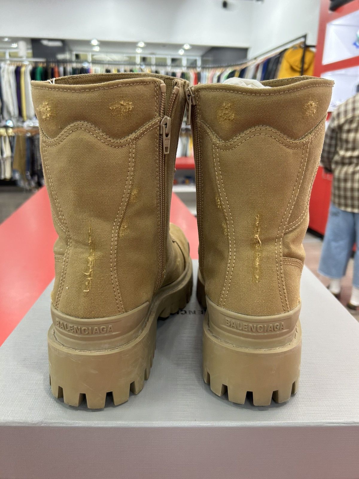 Balenciaga Balenciaga Strike Boots Size 42/9 Size US 9 / EU 42 - 3 Thumbnail