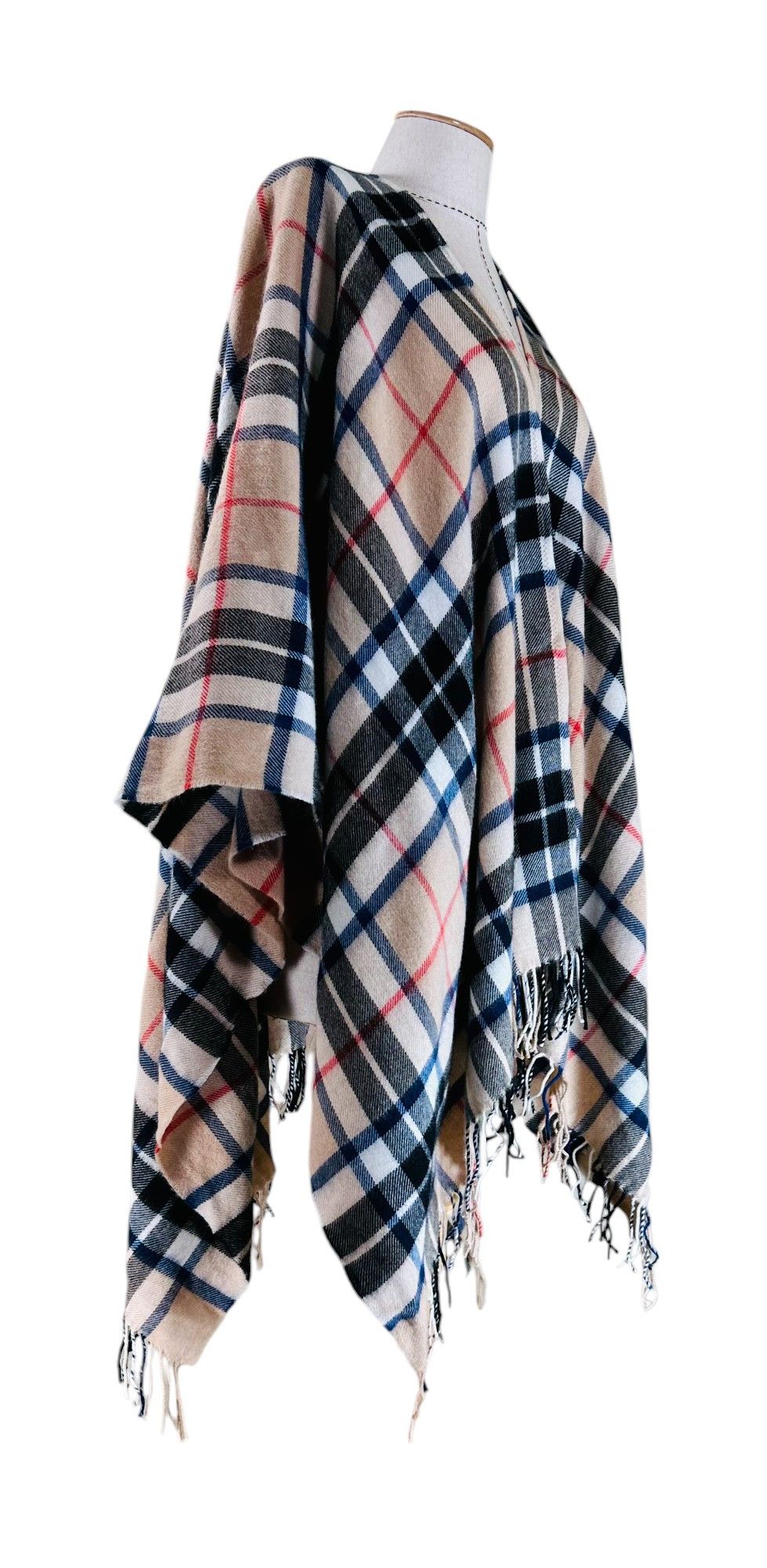 Other Lochcarron of Scotland Tartan Wool Poncho Size ONE SIZE - 2 Thumbnail