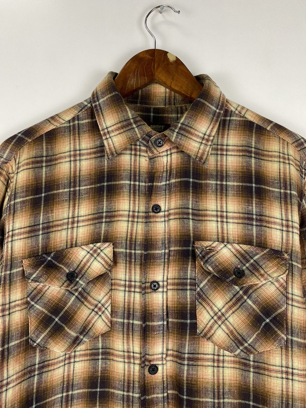 Flannel × Smith's American × Vintage Vintage Smith American Flannel Size US L / EU 52-54 / 3 - 3 Thumbnail