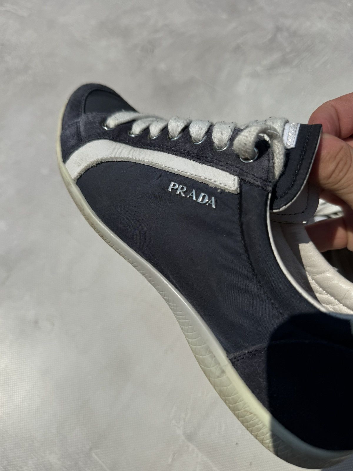 Prada Prada Nylon&Suede Sneakers Size US 9 / IT 39 - 9 Thumbnail