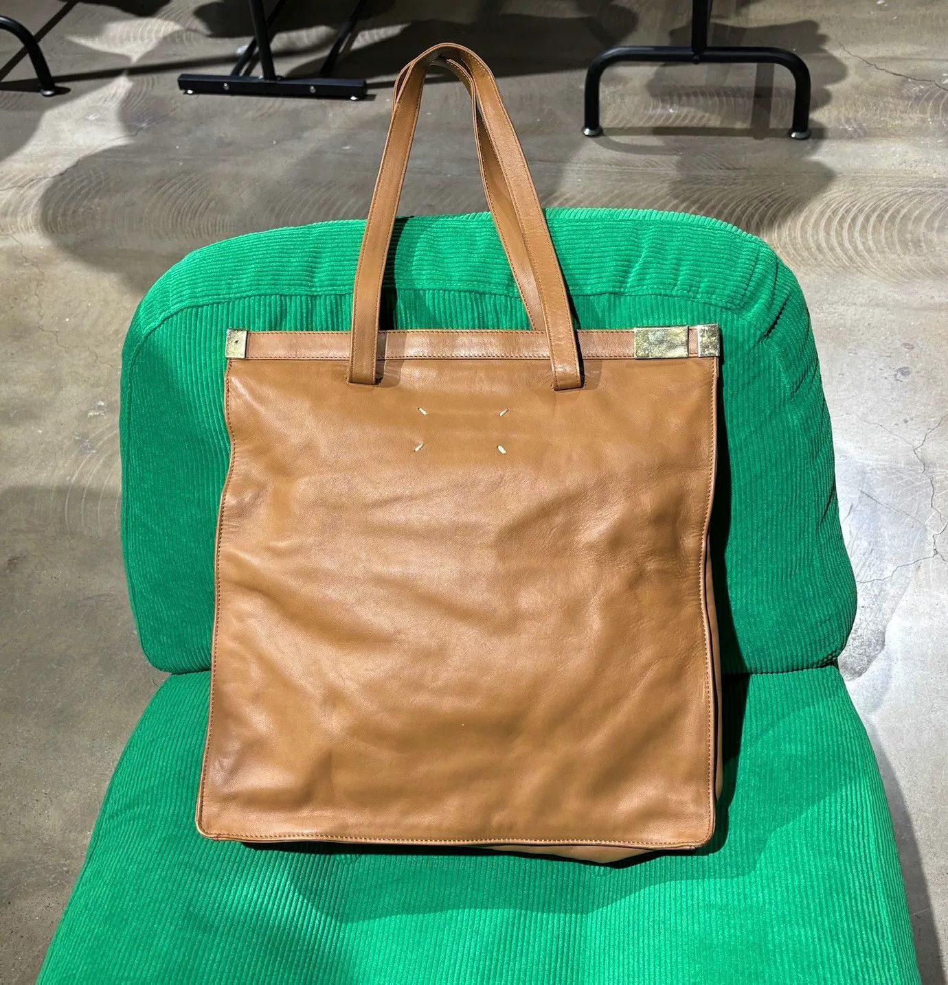 Maison Margiela Maison Margiela Leather Briefcase Bag Size ONE SIZE - 1 Thumbnail