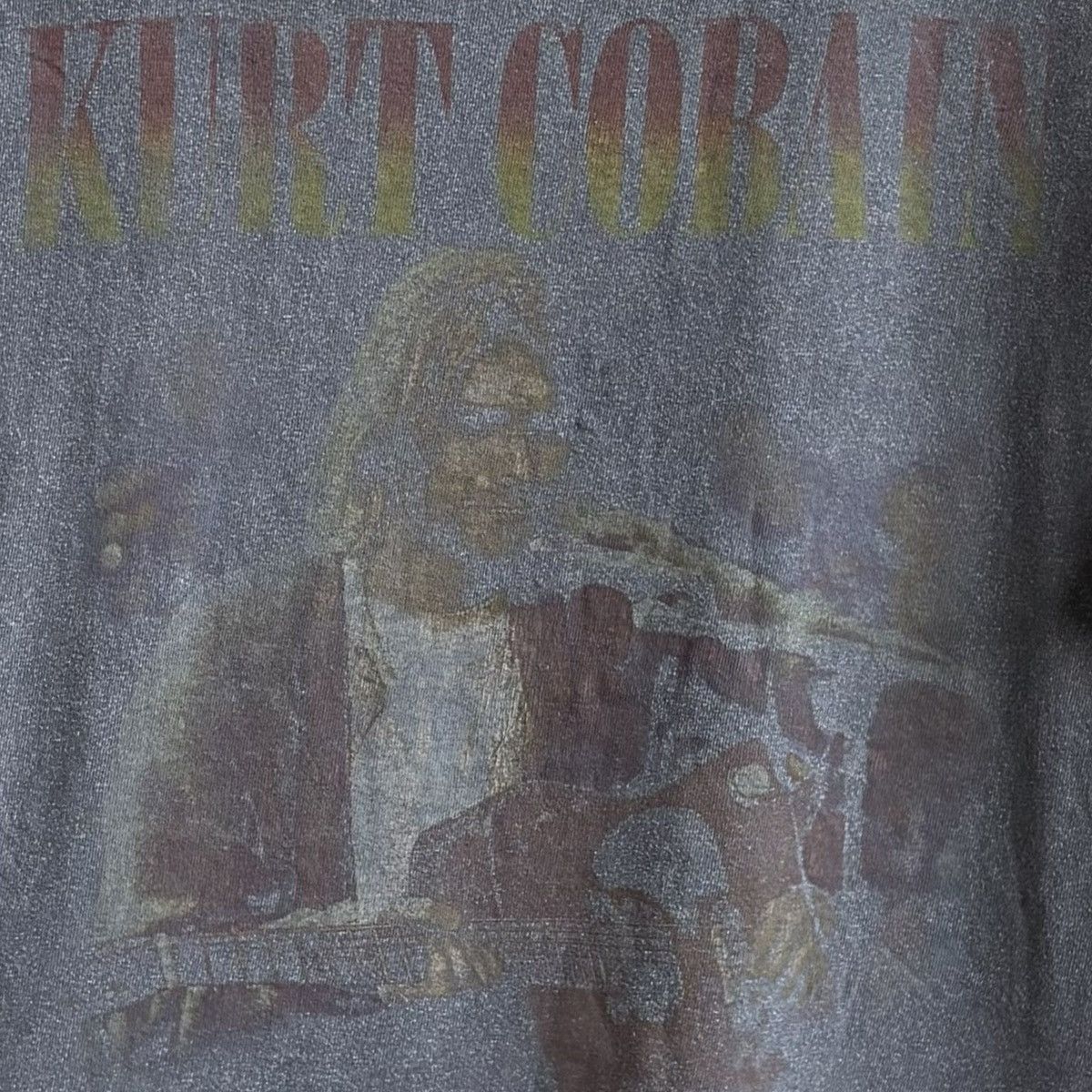 Nirvana Official Kurt Cobain Graphic Tee (DDP / No Import Fees) Size US M / EU 48-50 / 2 - 3 Thumbnail