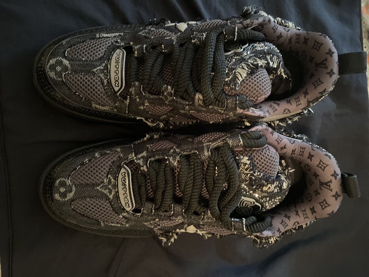 Louis Vuitton Louis Vuitton skate sneaker ‘black Swarovski monogram’ Size US 8.5 / EU 41-42 - 6 Thumbnail