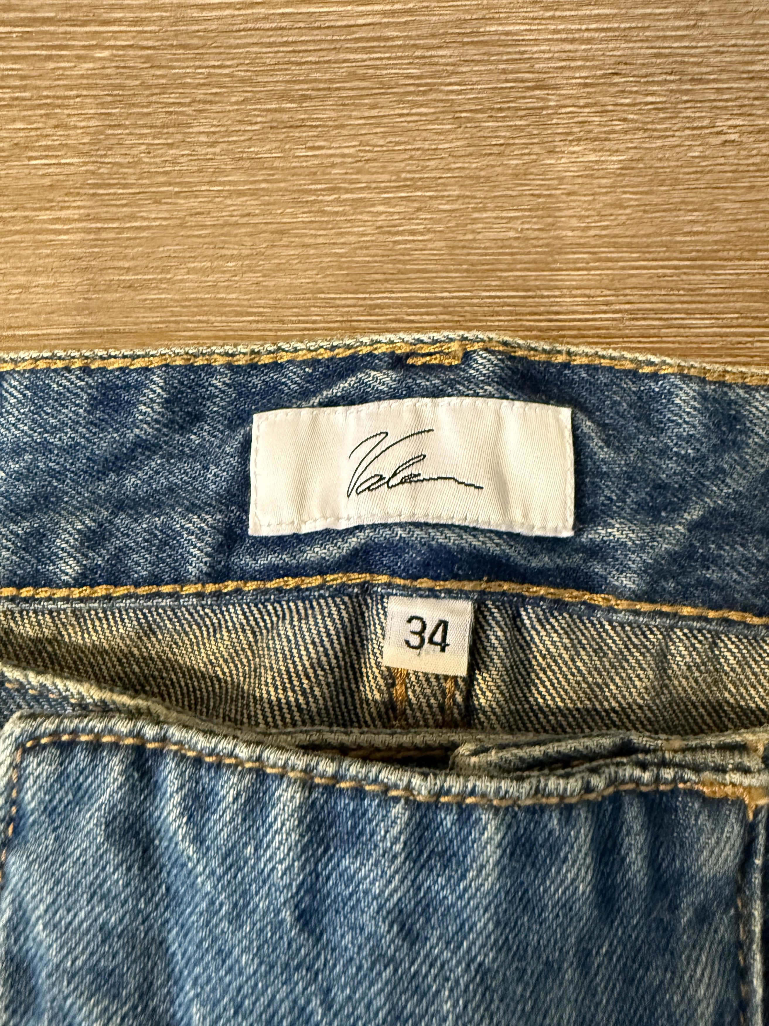 Vale Vale State blue motor denim jeans Size US 34 / EU 50 - 3 Thumbnail