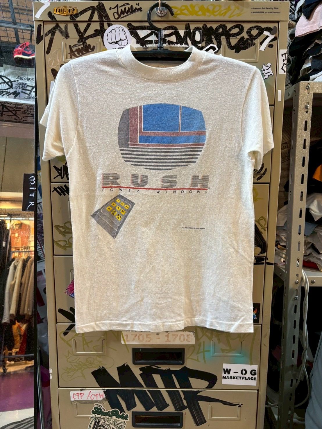Band Tees Vintage RUSH 1985’s vintage tee Size US S / EU 44-46 / 1 - 1 Thumbnail