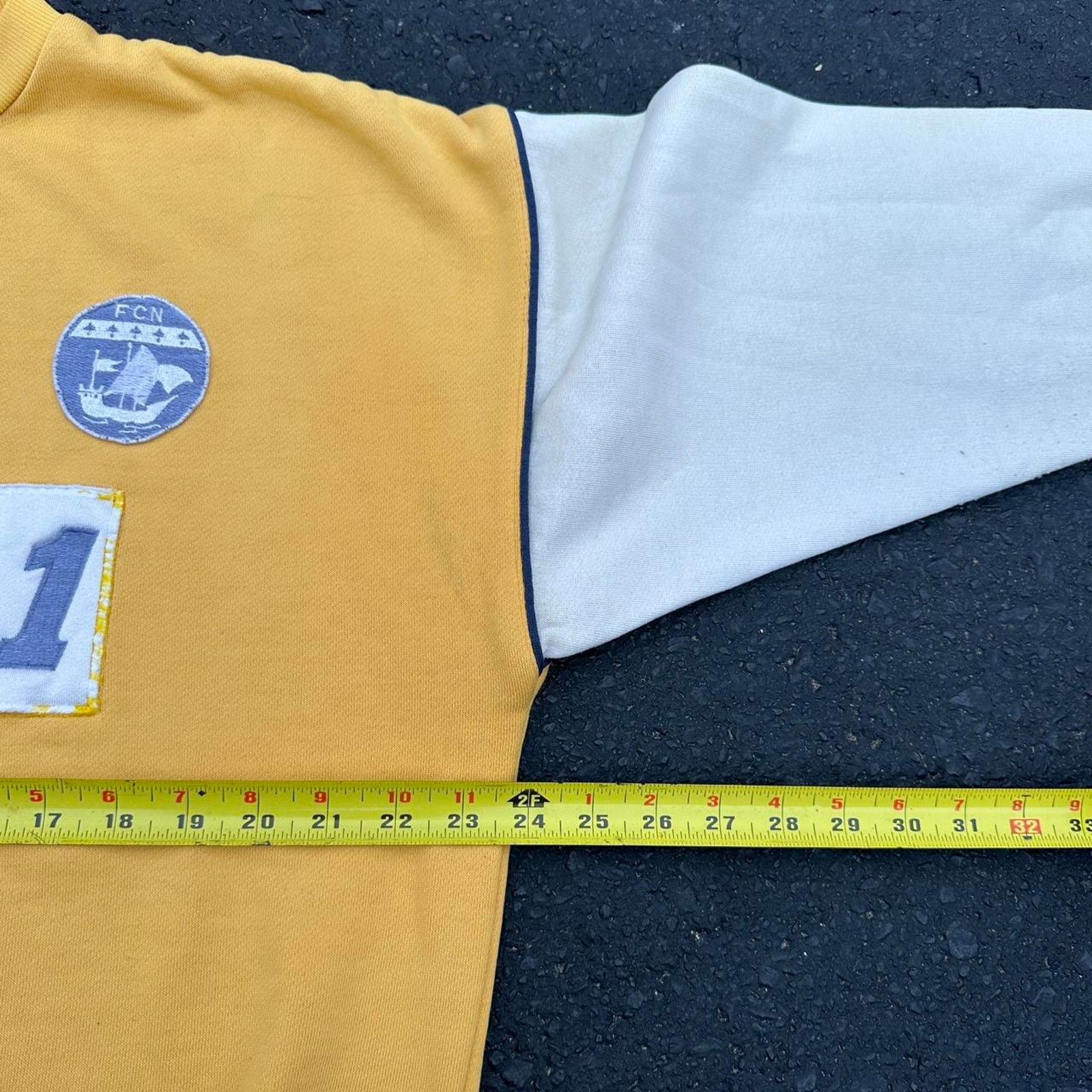 Adidas × Vintage Vintage 80s Adidas Europe Soccer Sweatshirt Size US L / EU 52-54 / 3 - 4 Thumbnail