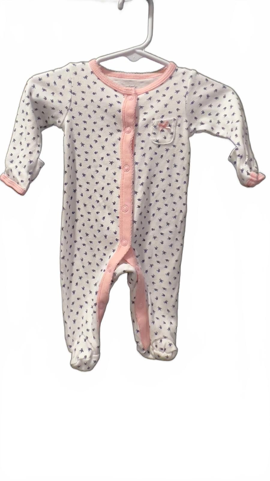 Other Carter's Newborn Baby Footed Pajamas - Adorable Print Size ONE SIZE - 1 Thumbnail