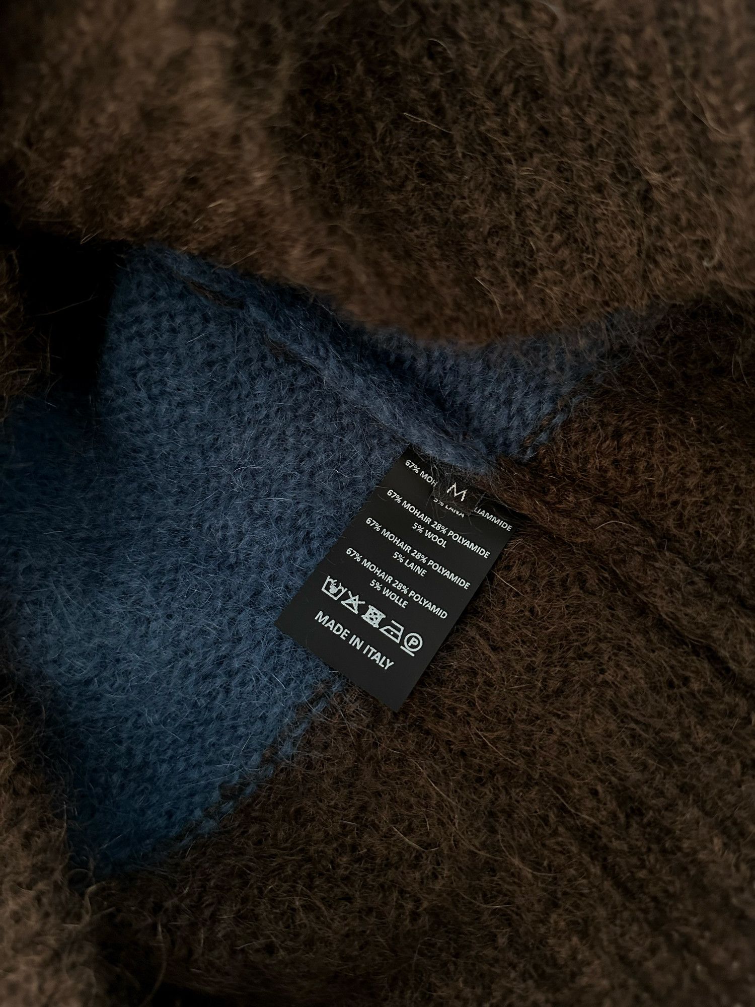 Raf Simons RAF SIMONS A/W 2022-2023 STRIPED MOHAIR SWEATER Size US S / EU 44-46 / 1 - 4 Thumbnail