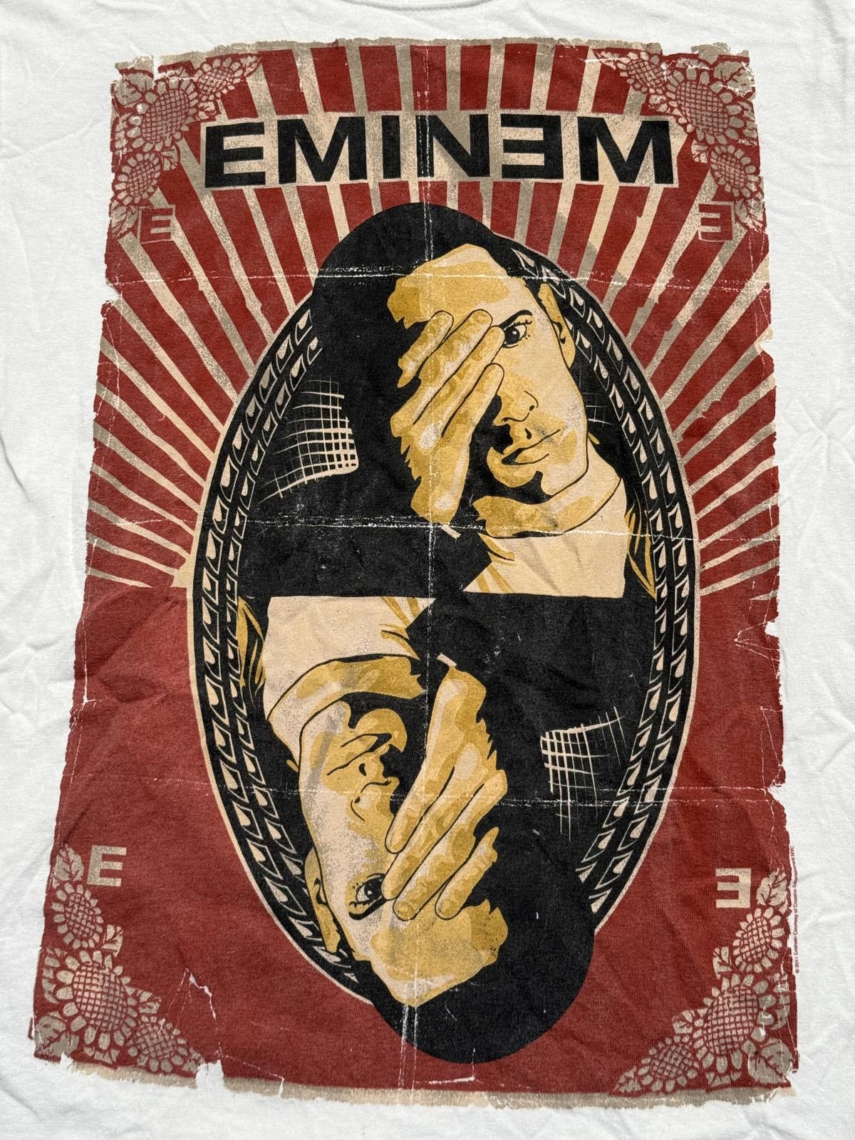 Anvil Eminem Playing Card T-shirt Bonnaroo 2011 Excusive Tee - M Size US M / EU 48-50 / 2 - 5 Thumbnail
