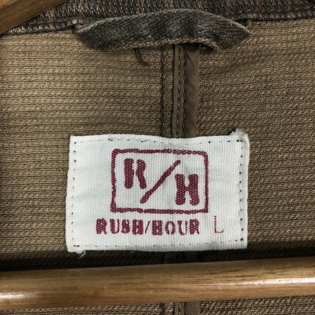 Issey Miyake 🔥Vintage Chore Work Jacket Duck Canvas Rush Hour Japan Size US L / EU 52-54 / 3 - 17 Thumbnail