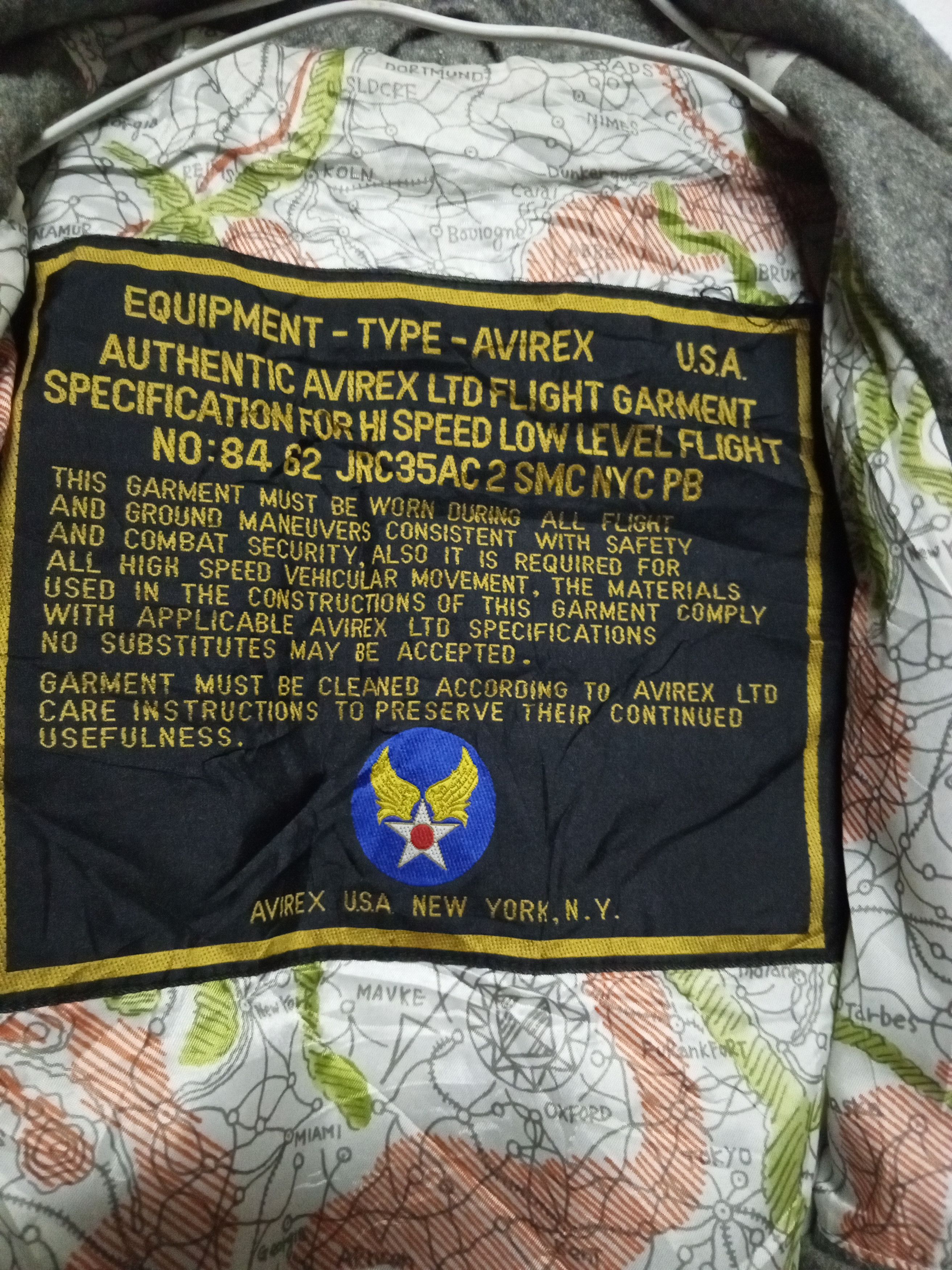 Avirex 90s Avirex us navy wool jacket Size US L / EU 52-54 / 3 - 8 Thumbnail