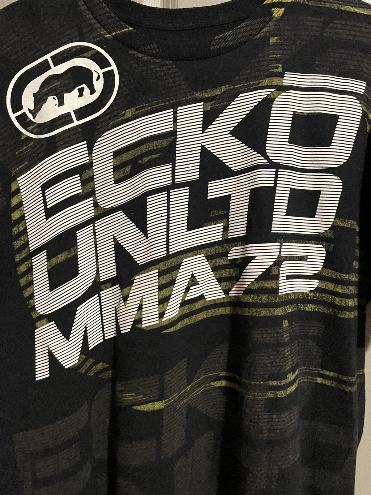 Affliction × Ecko Unltd. × Marc Ecko Ecko UNLTD. MMA 72 Stencil AOP Vintage t shirt Size US XXL / EU 58 / 5 - 3 Thumbnail
