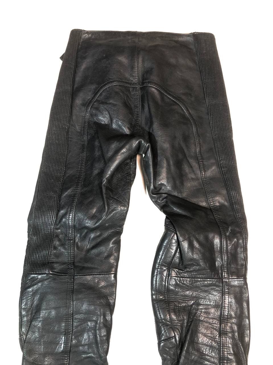Vintage Leder Vintage Rare Moto Biker Leather Pants Size US 29 - 7 Thumbnail