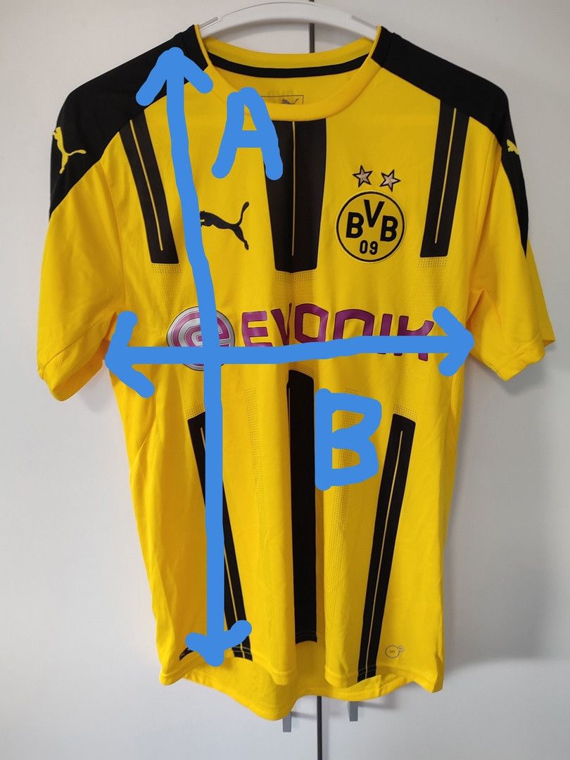 Puma Borussia Dortmund 2016-17 Home Football Shirt size S Size US S / EU 44-46 / 1 - 2 Thumbnail
