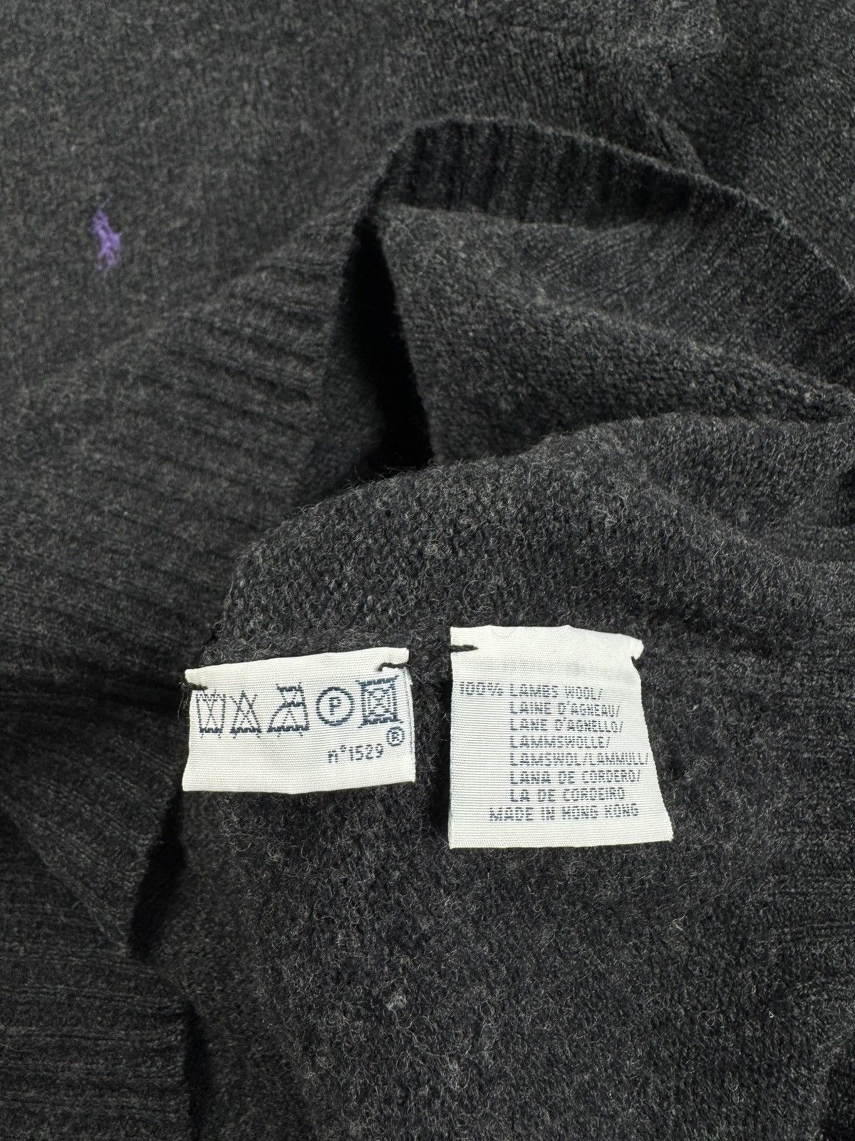 Polo Ralph Lauren Polo Ralph Lauren Wool Basic Blank Varsity Sweater Pullover Size US L / EU 52-54 / 3 - 10 Thumbnail
