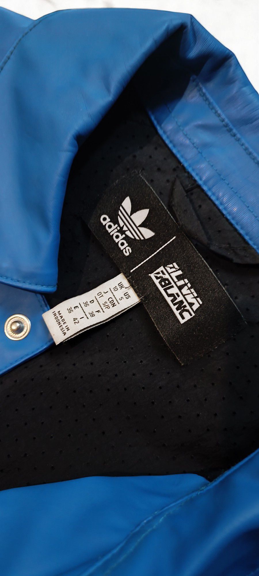Adidas OLIVIA OBLANC x KENDALL JENNER FW18 TRENCH COAT BLUE Size S / US 4 / IT 40 - 18 Thumbnail