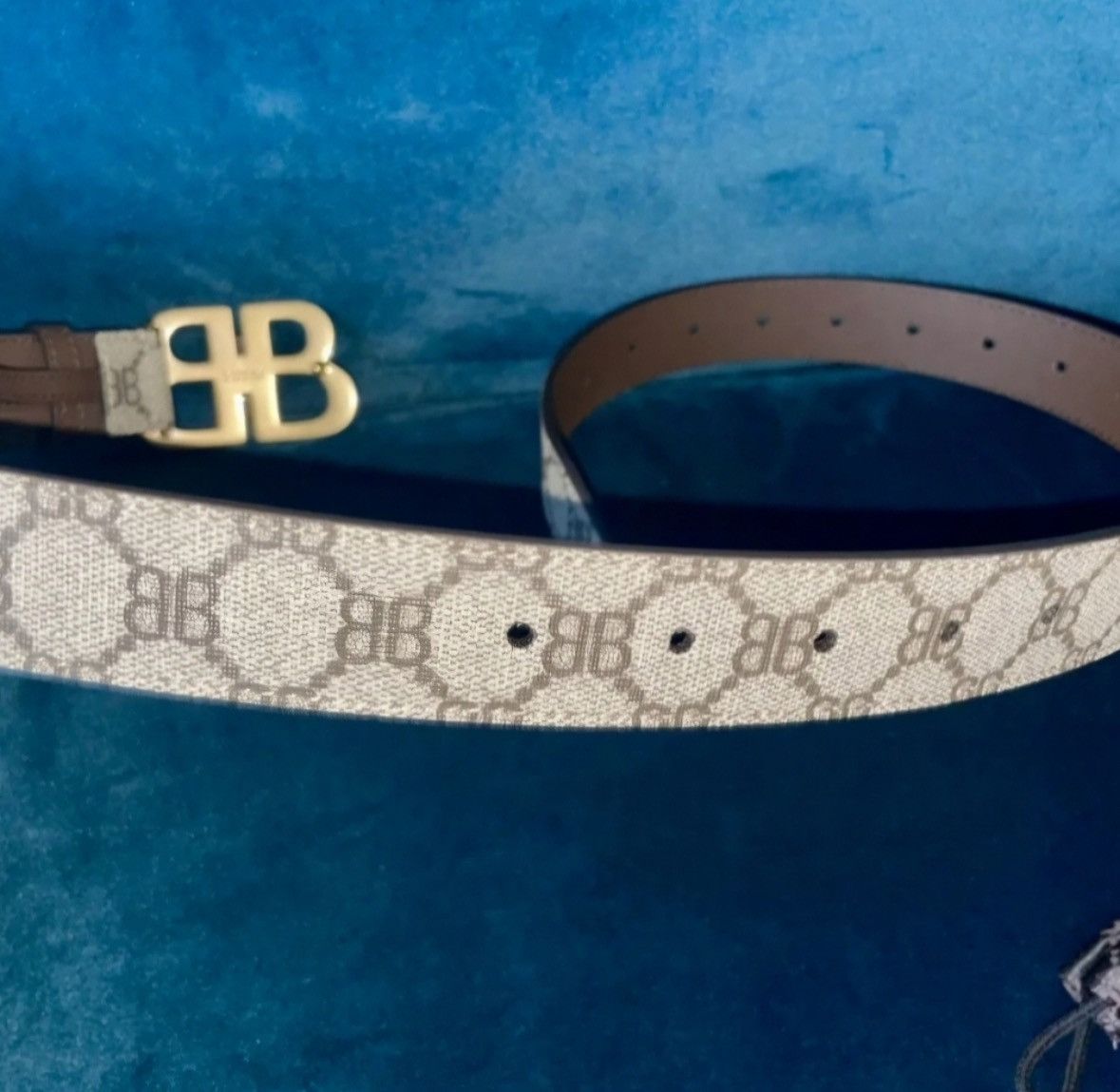 Balenciaga × Gucci Balenciaga x Gucci The Hacker Project Belt Size 34 - 4 Thumbnail