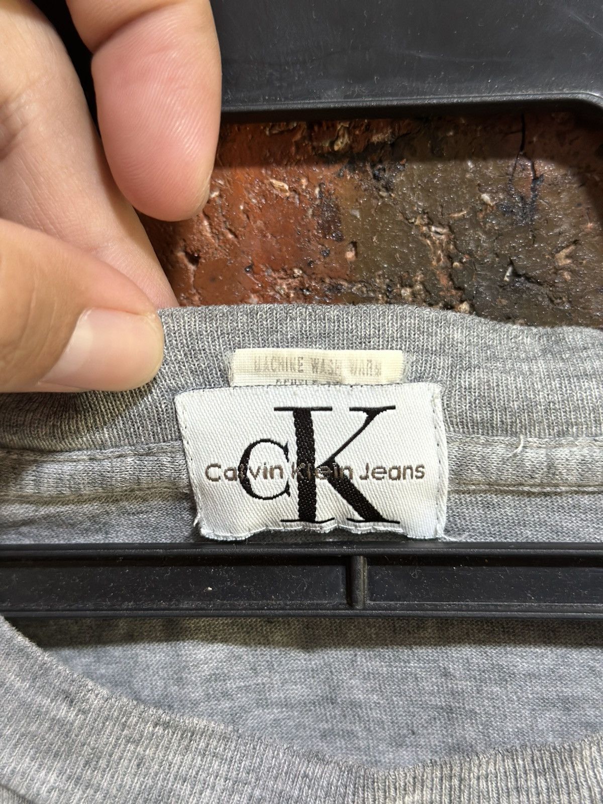 Calvin Klein Vintage Calvin Klein Faded Tee Size US L / EU 52-54 / 3 - 9 Thumbnail