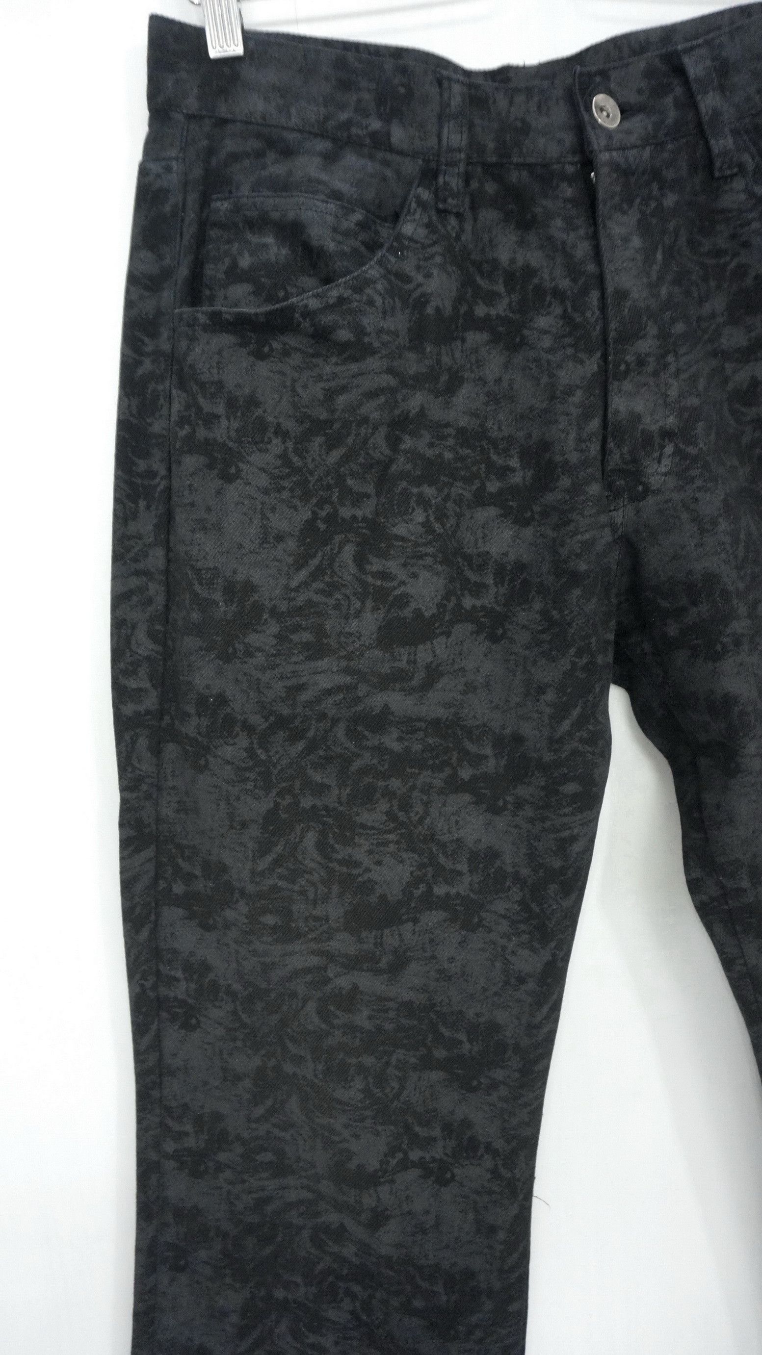 Japanese Brand × Modern Amusement × Tornado Mart 🎌 MODERM JEANS Japan Abstract Black Jeans Size US 29 - 4 Thumbnail