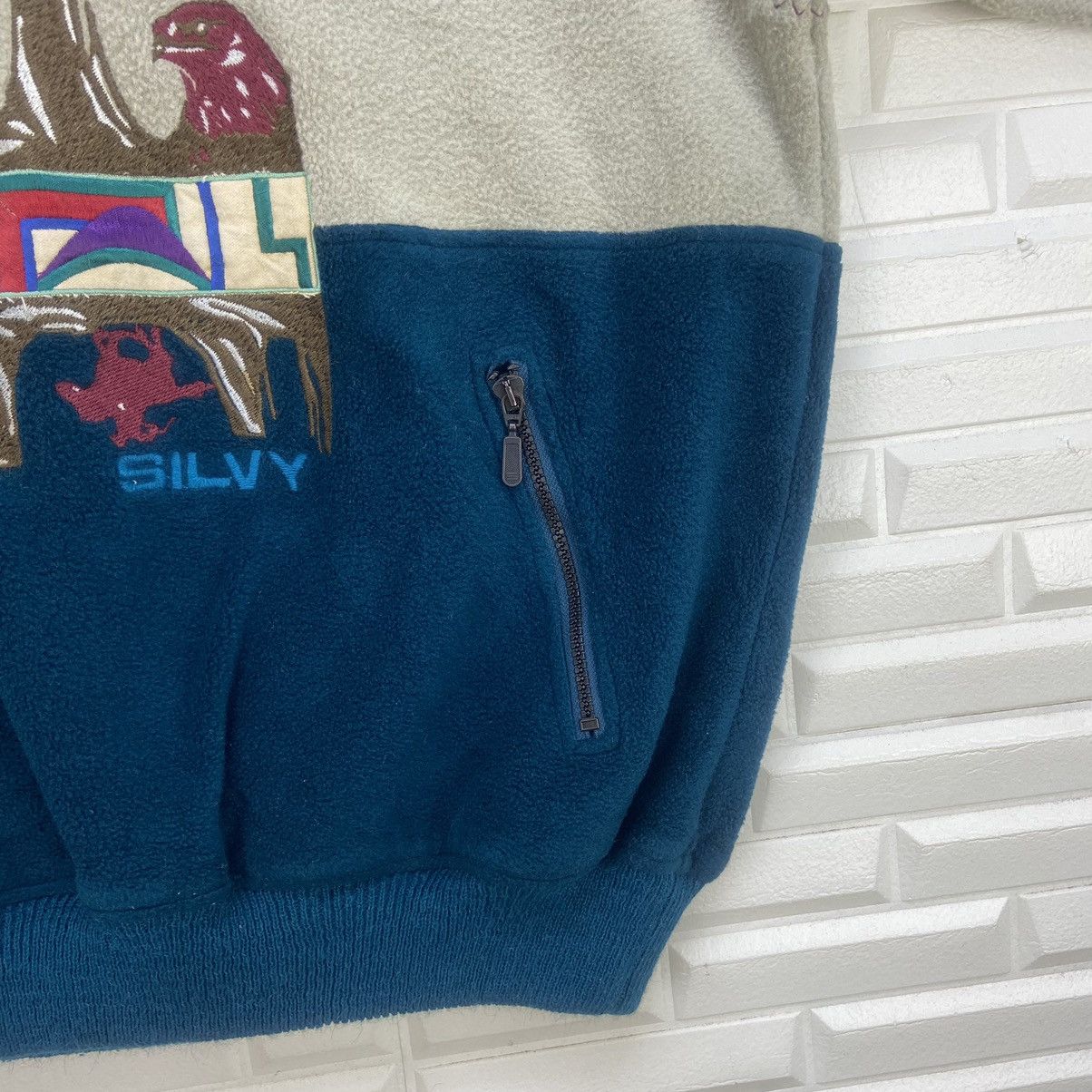 Other Natural Walking Project by Silvy Printed Polartec Fleece Size US M / EU 48-50 / 2 - 10 Thumbnail