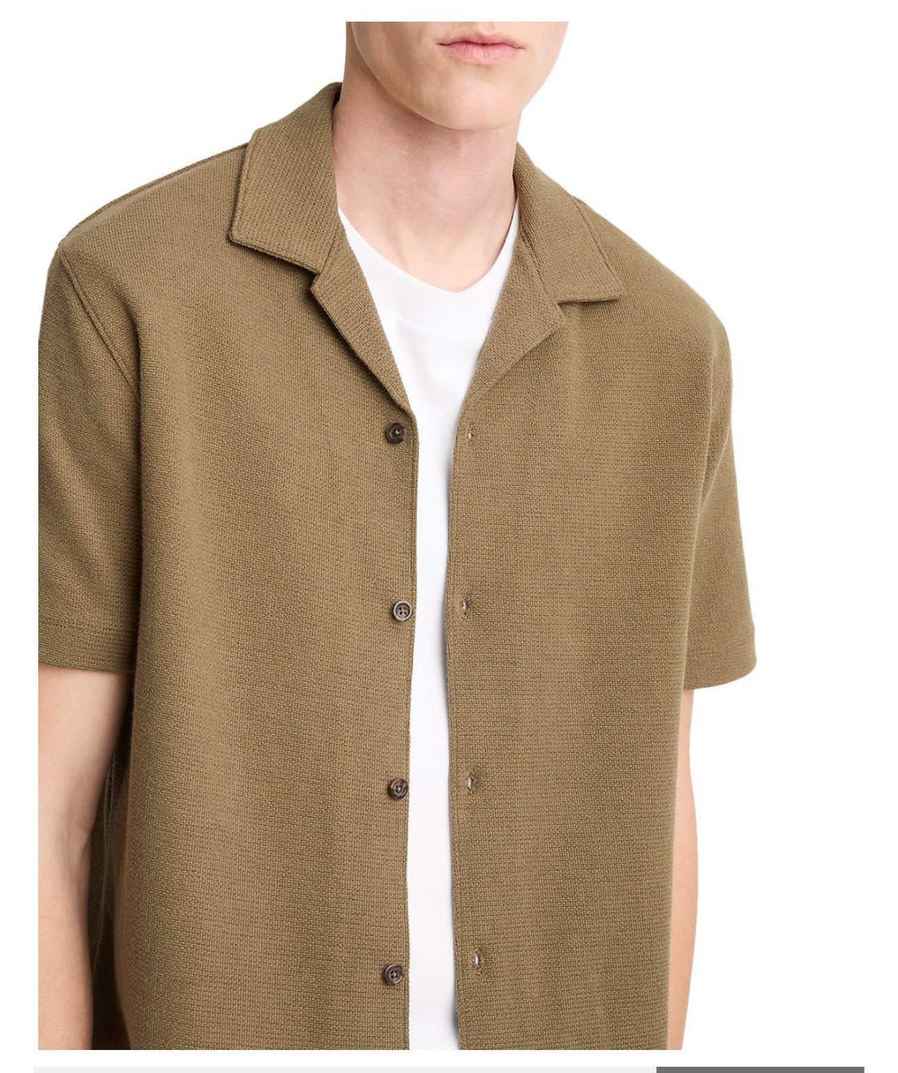Vince Vince Boucle camp shirt selling now retail $198 Size US M / EU 48-50 / 2 - 3 Thumbnail