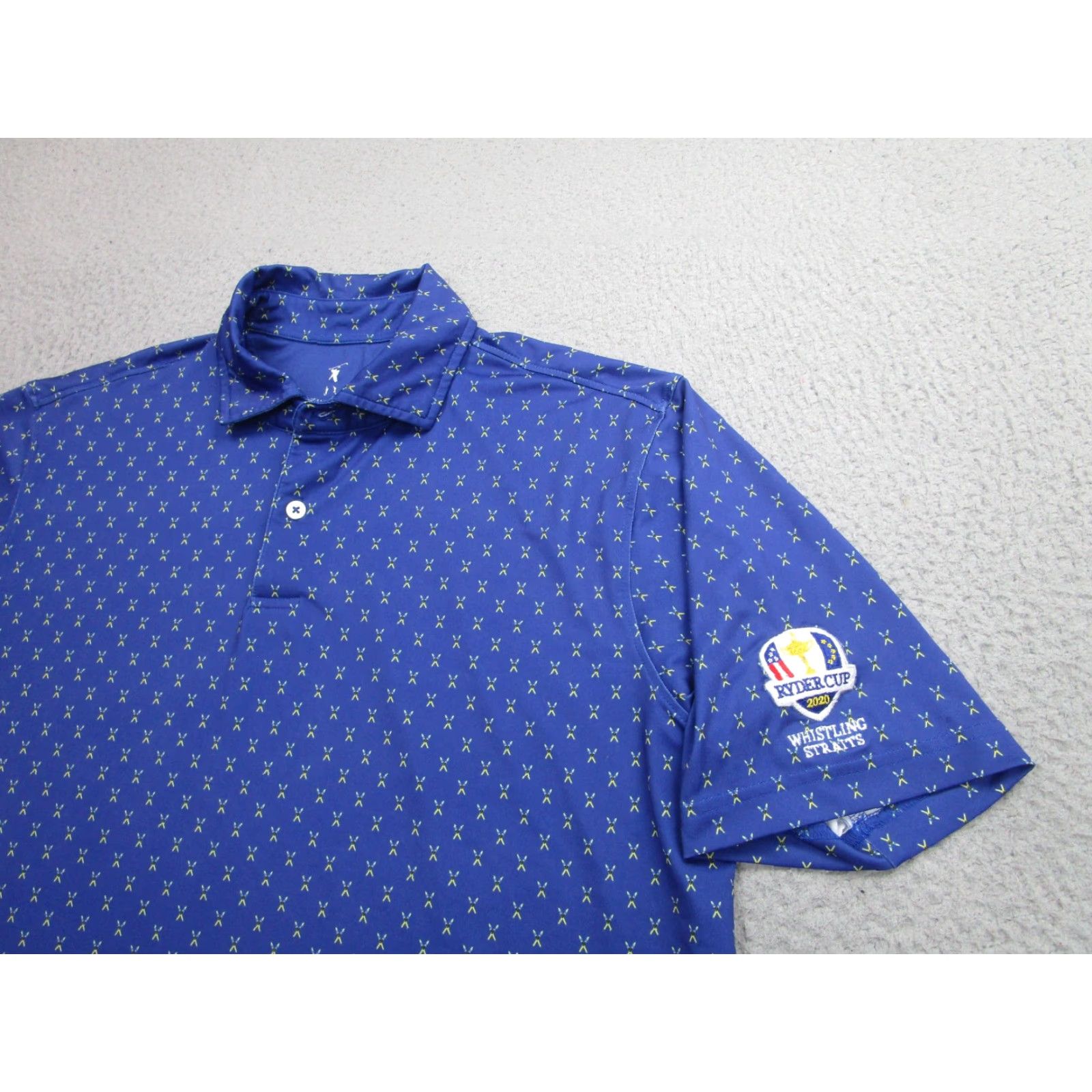 Vintage Fairway & Greene Polo Shirt Mens Small Ryder Cup 2020 Whistling Straits USA Size US S / EU 44-46 / 1 - 2 Thumbnail