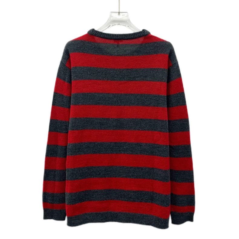 Loewe Loewe Patchwork striped logo embroidered round neck long s Size M / US 6-8 / IT 42-44 - 2 Thumbnail