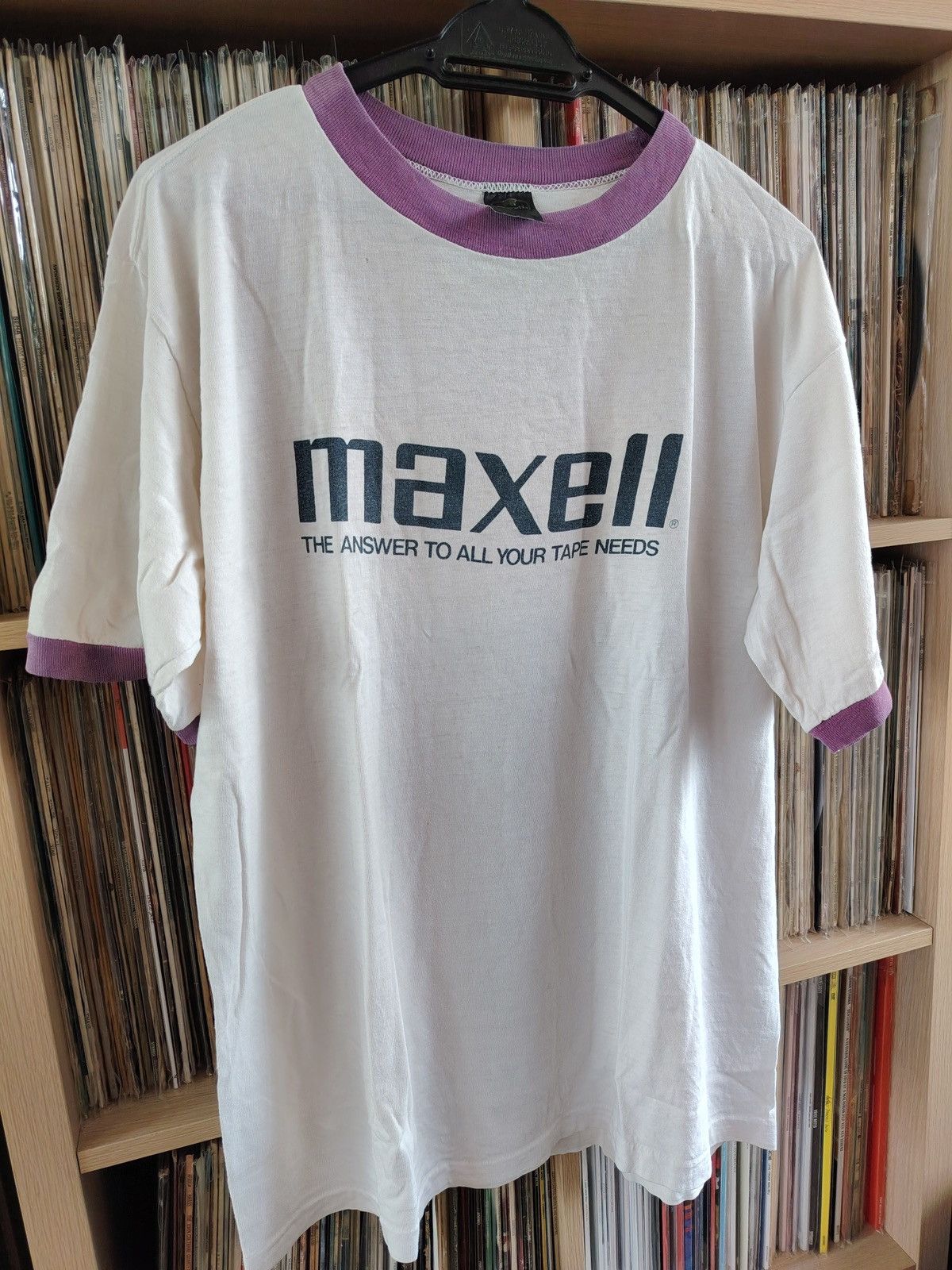 Other Vintage 70s’ / Maxell / Cassette / Tapes / Promo Ringer Tee Size US XL / EU 56 / 4 - 1 Thumbnail