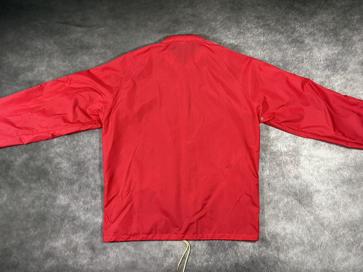 Adidas 1980s Adidas Windbreaker Vintage Track Jacket Hood 3 Stripe Size US M / EU 48-50 / 2 - 10 Thumbnail