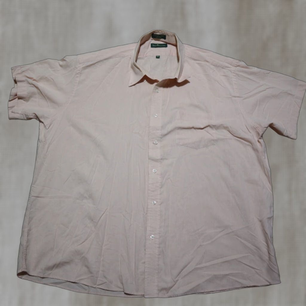 Needles Bert Pulitzer Shirt Dress Shirt Pink 19 Big & Tall Men Short Sleeve Mens Size 19 Pink Bert Pulitzer Shirt Size US XXL / EU 58 / 5 - 1 Thumbnail