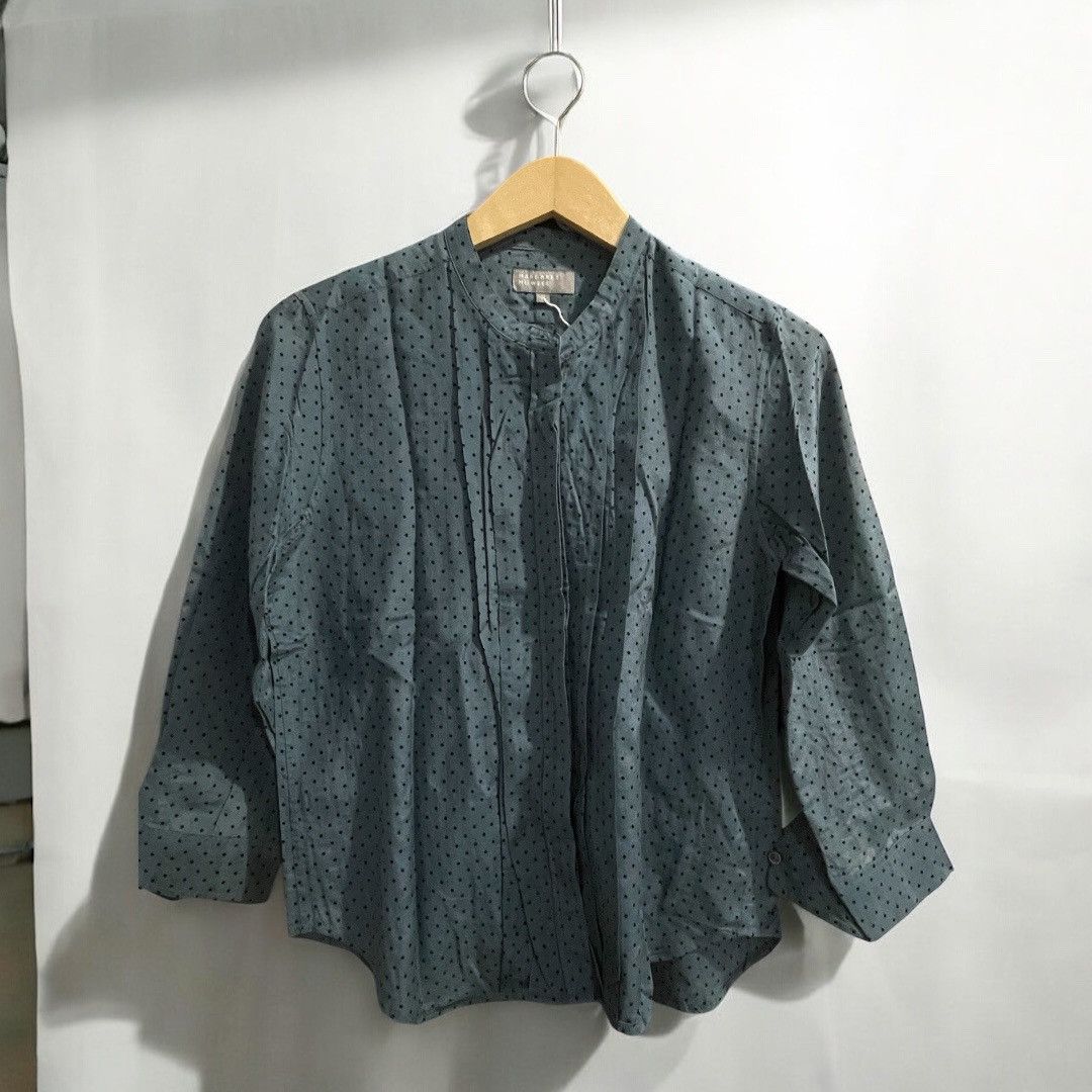 Margaret Howel Simple Shirt Cotton Polka Pattern