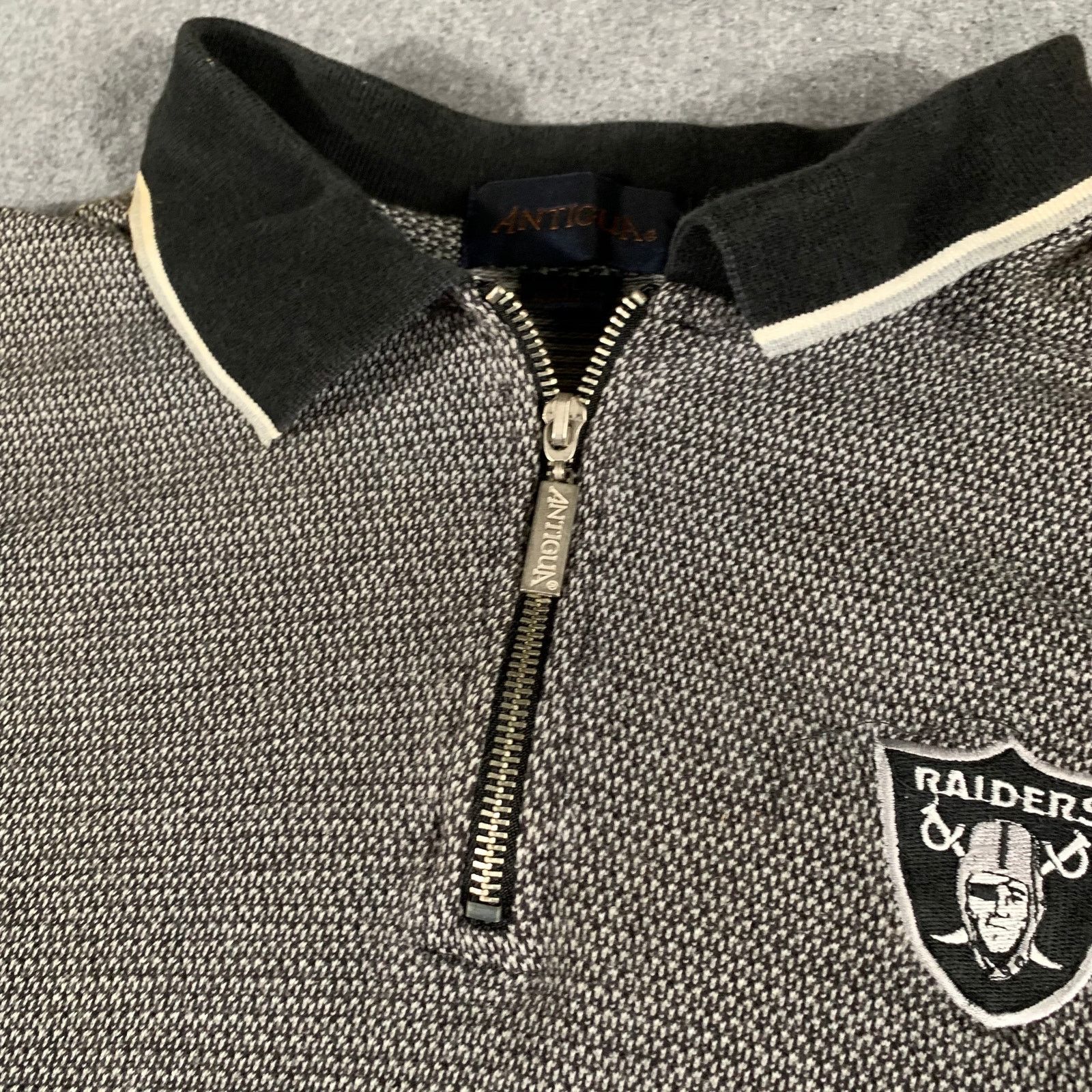 Antigua Antigua RAIDERS Shirt Adult Extra Large Gray Size US XL / EU 56 / 4 - 7 Thumbnail
