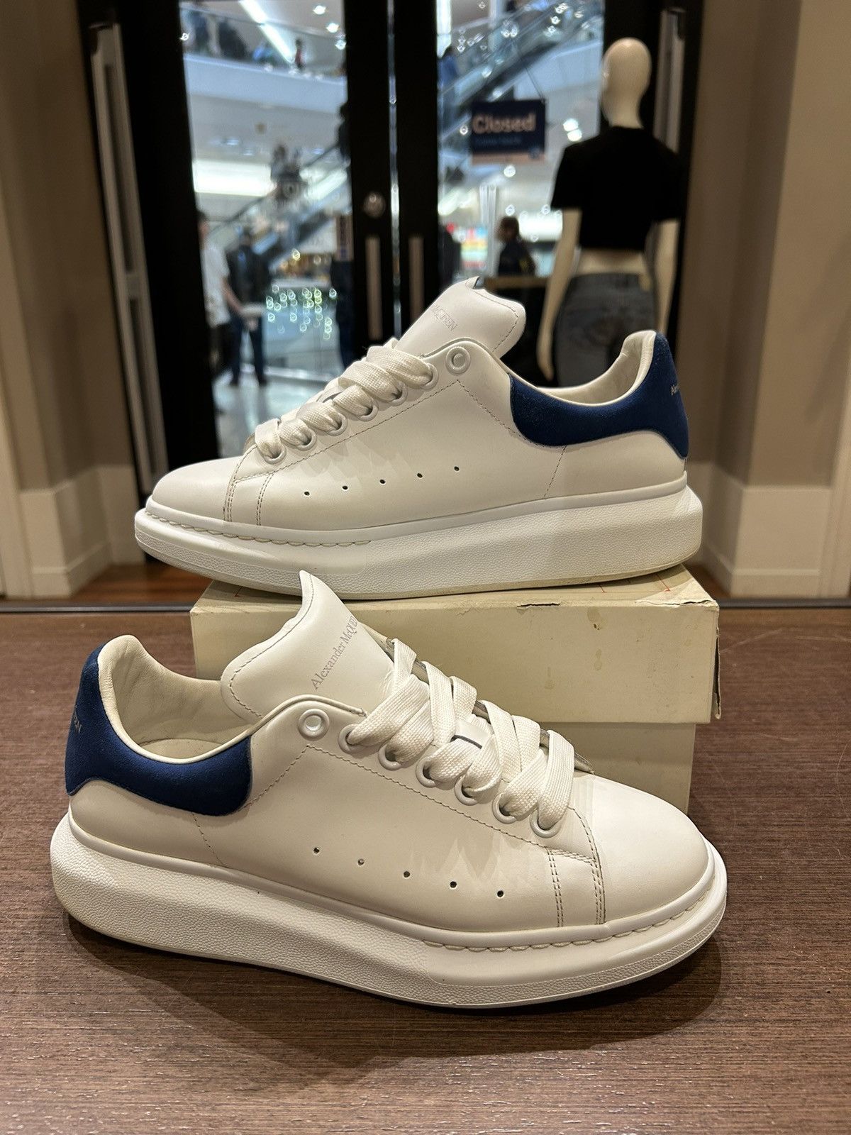 Alexander mcqueen oversized sneaker grailed online