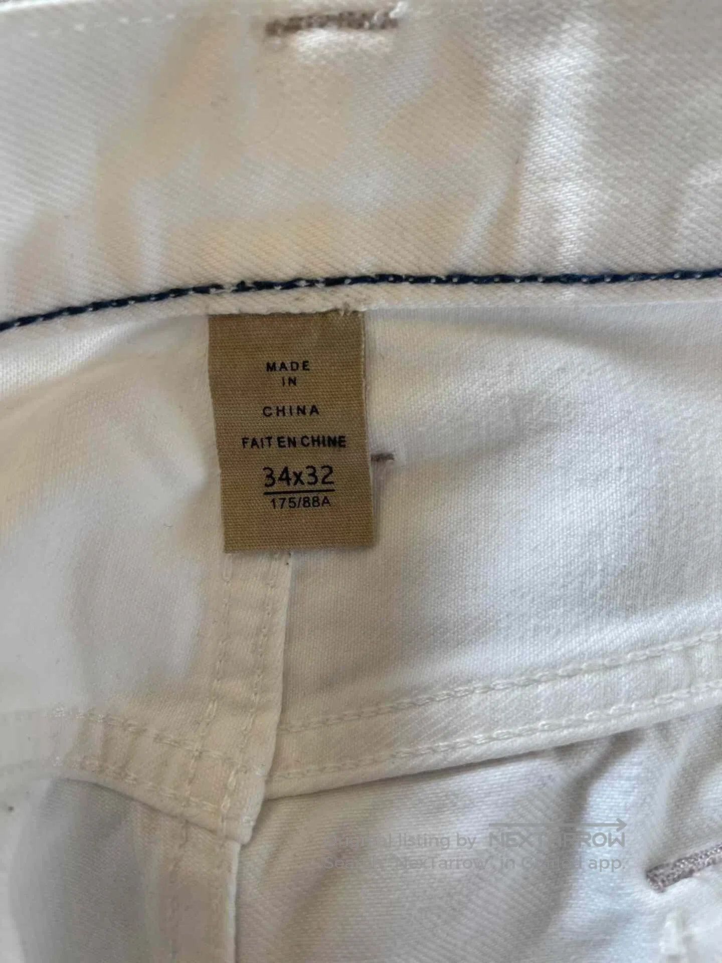 RRL Ralph Lauren RRL Double RL White Denim Jeans. Size US 34 / EU 50 - 7 Thumbnail