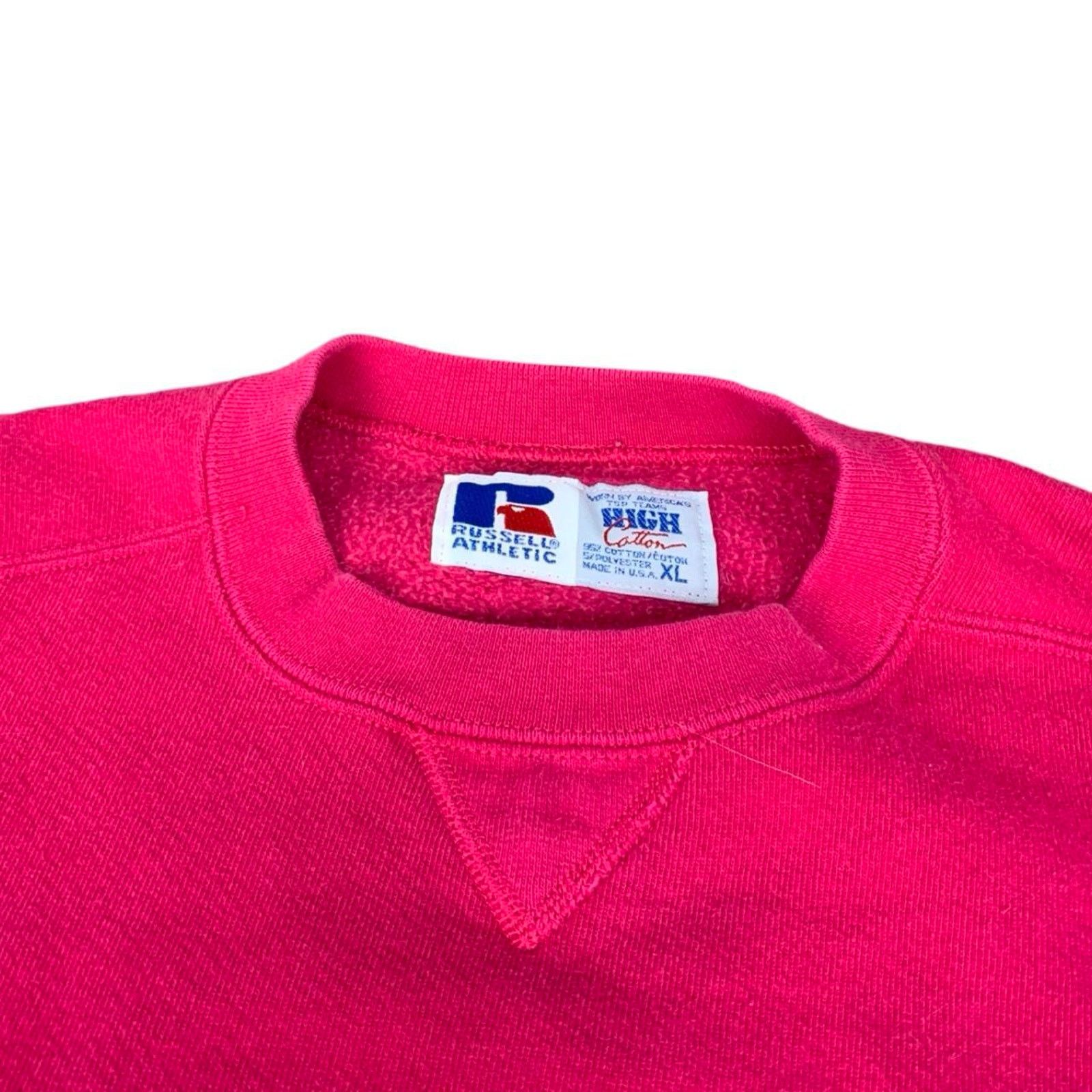 Russell Athletic × Vintage Vintage 80s Russell Athletic Retro Style Crewneck Sweatshirt Size US XL / EU 56 / 4 - 5 Thumbnail